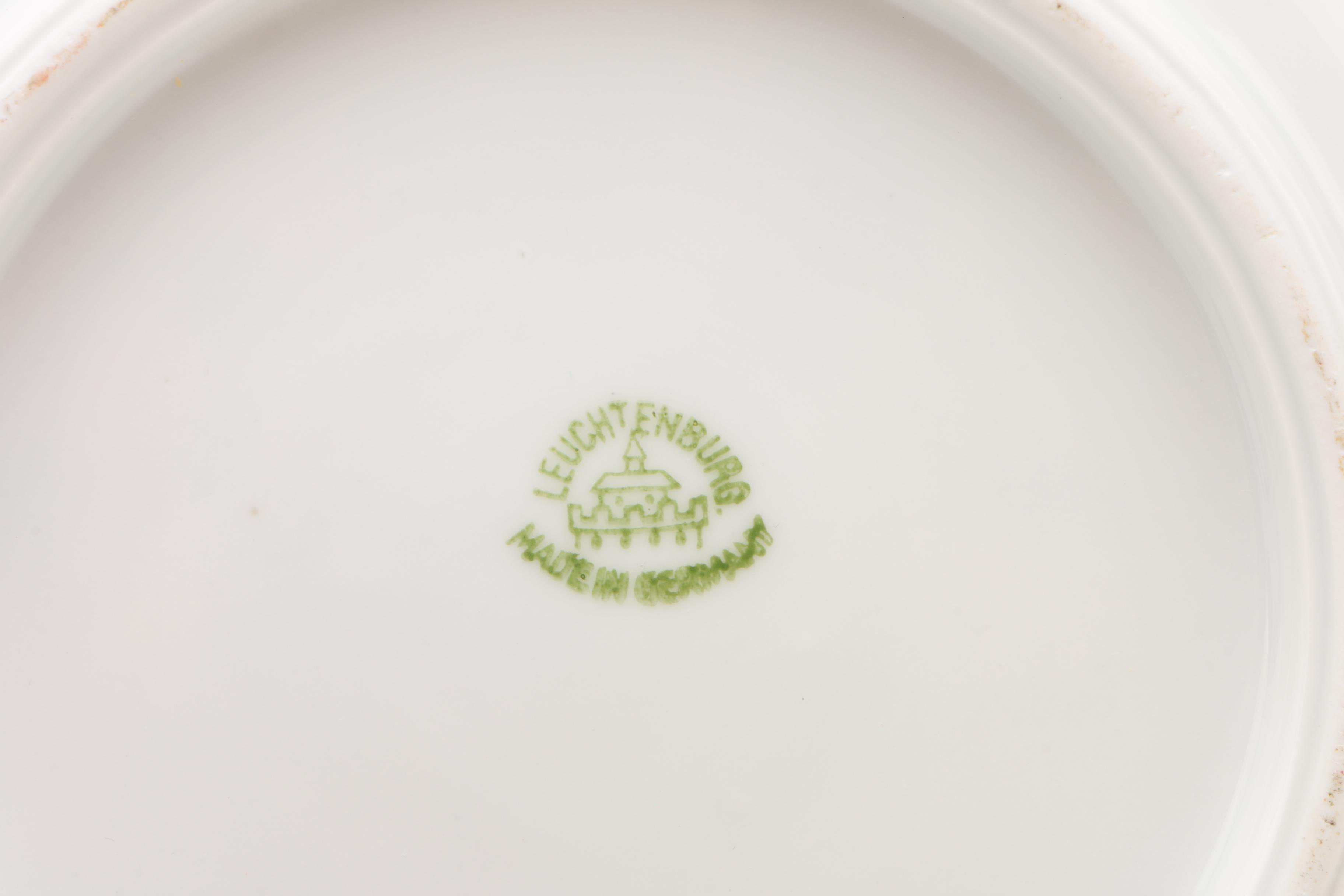 Vintage C. A. Lehmann & Sohn Porcelain Tableware ca. 1918-35