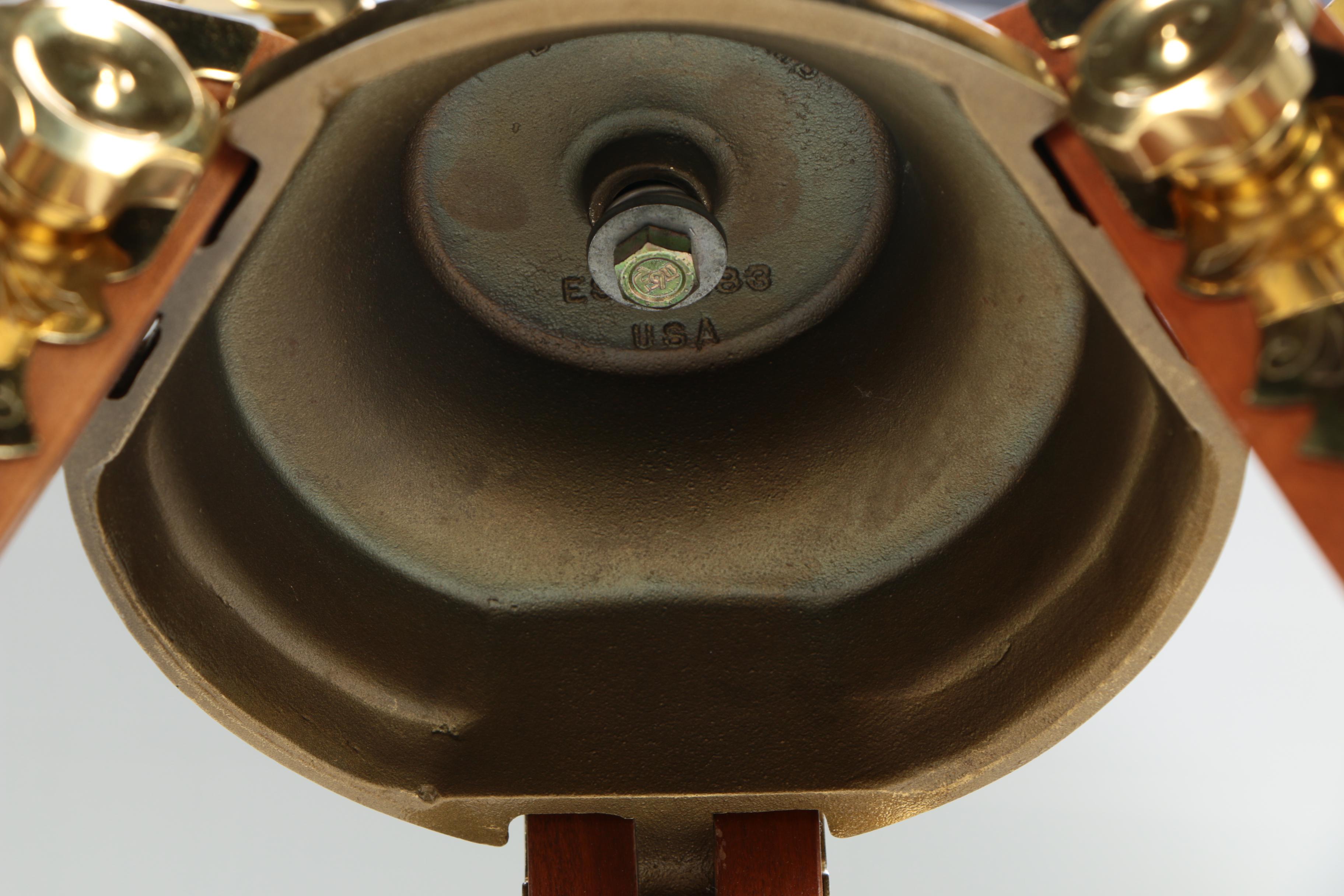 Bausch & Lomb "Harbormaster" Brass Telescope with Wooden Tripod