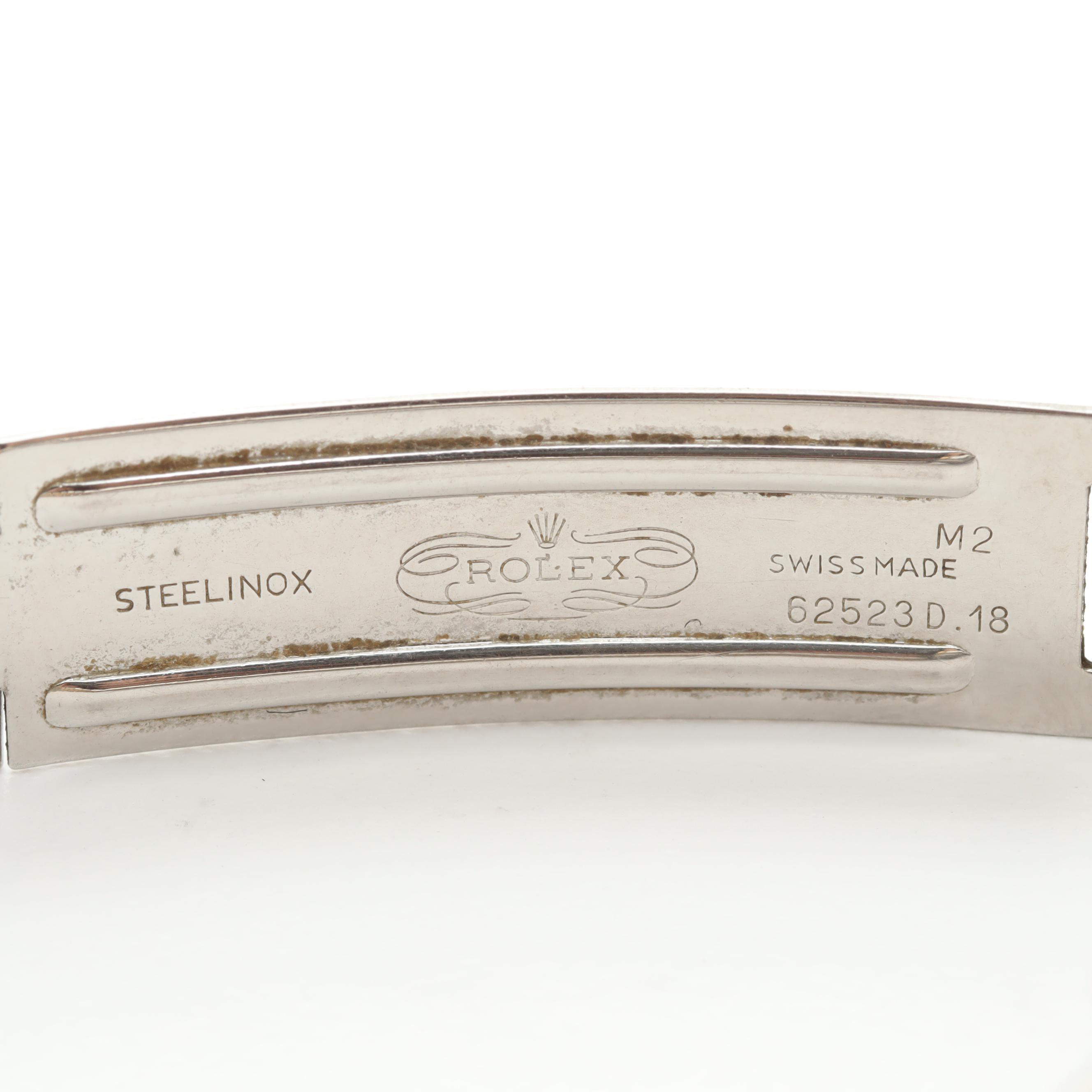 Circa 1987 Rolex Two-Tone Watch With Date Window