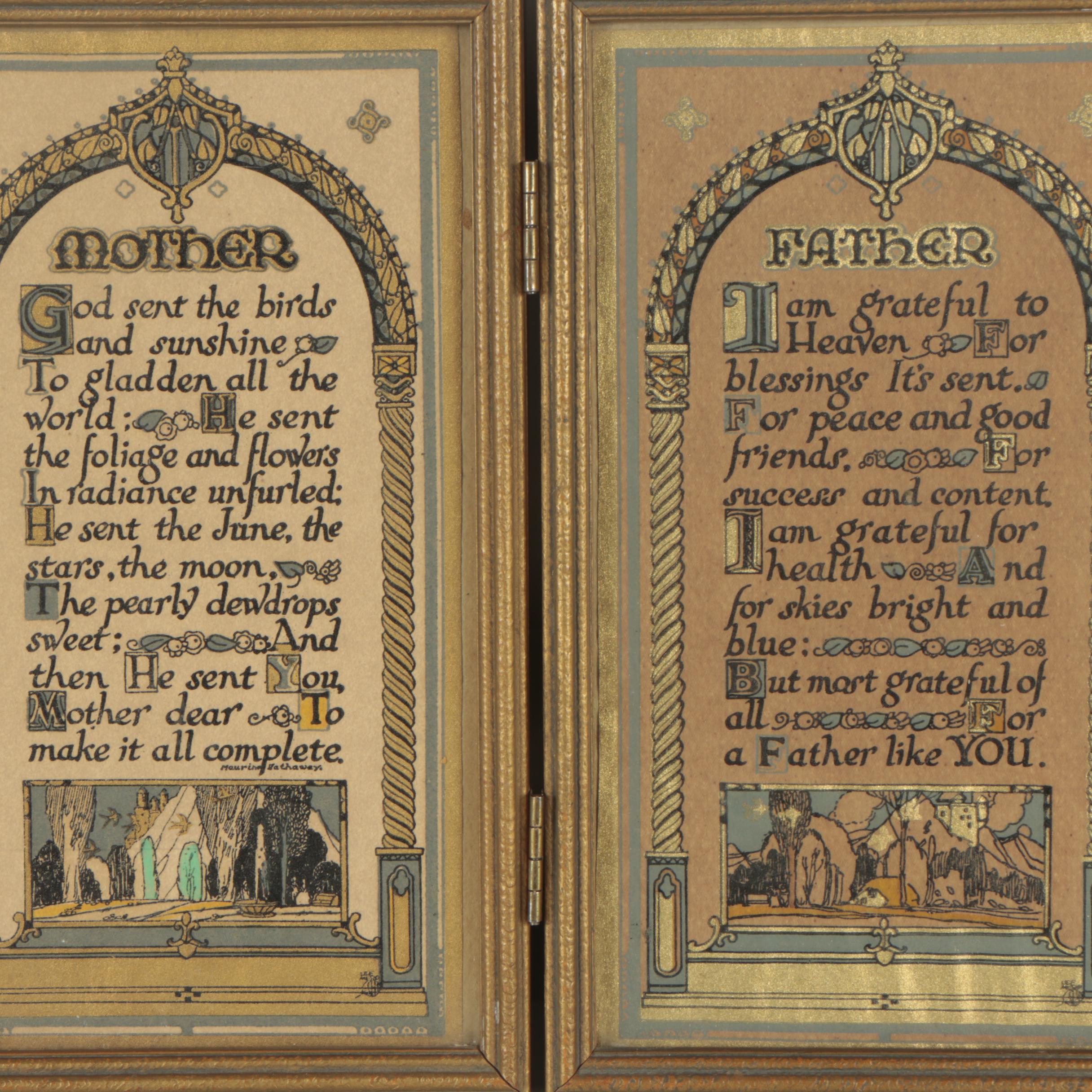 Screen Printed Wall Decor Including Thermometers