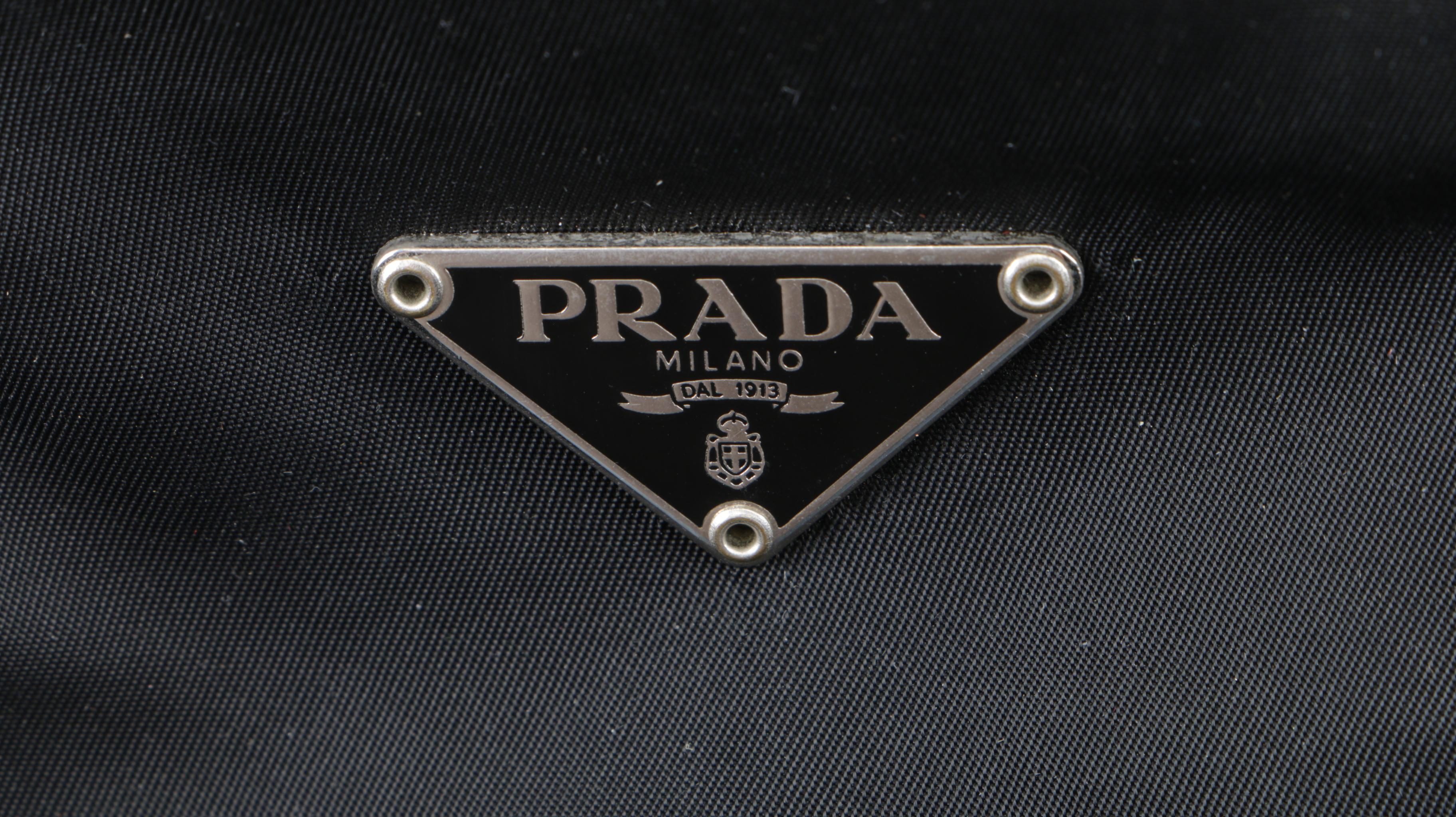 Prada Black Nylon Shoulder Bag