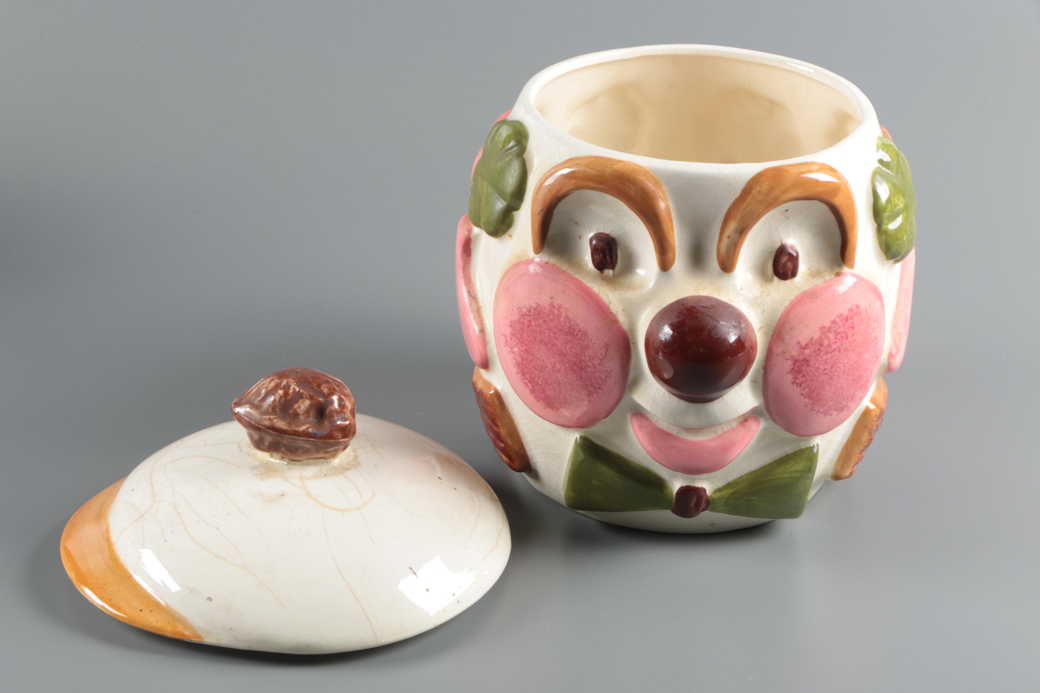 Cookie Jars Featuring Helen Hutula and Los Angeles Pottery with Figural Teapot