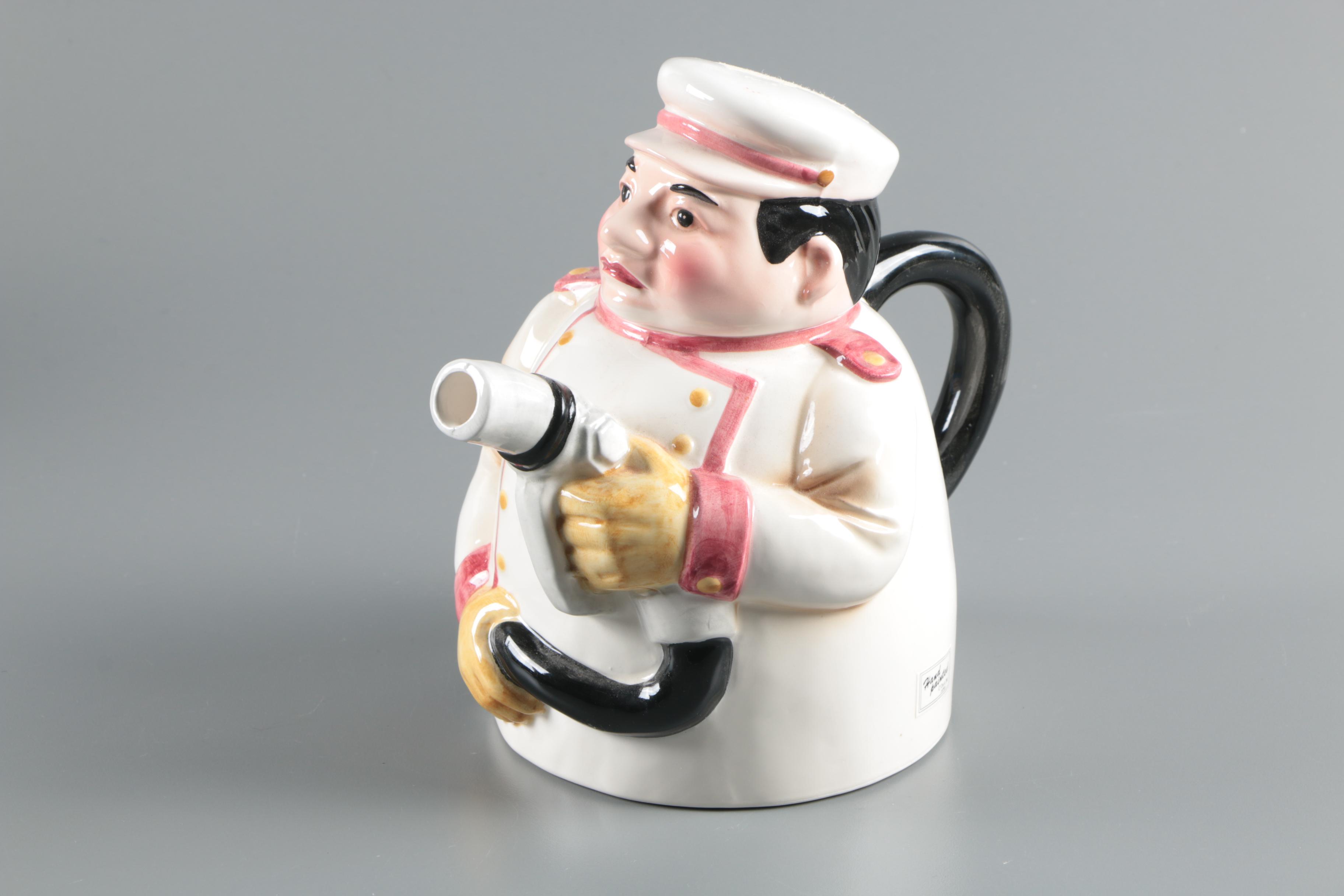 Cookie Jars Featuring Helen Hutula and Los Angeles Pottery with Figural Teapot