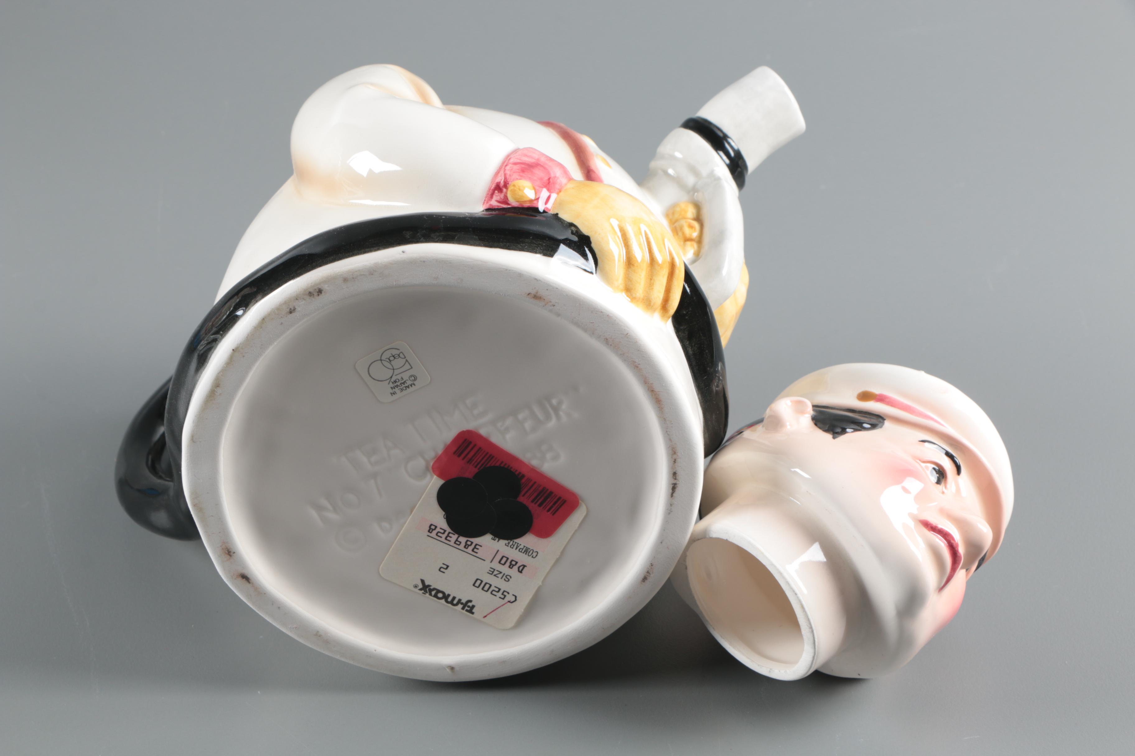 Cookie Jars Featuring Helen Hutula and Los Angeles Pottery with Figural Teapot