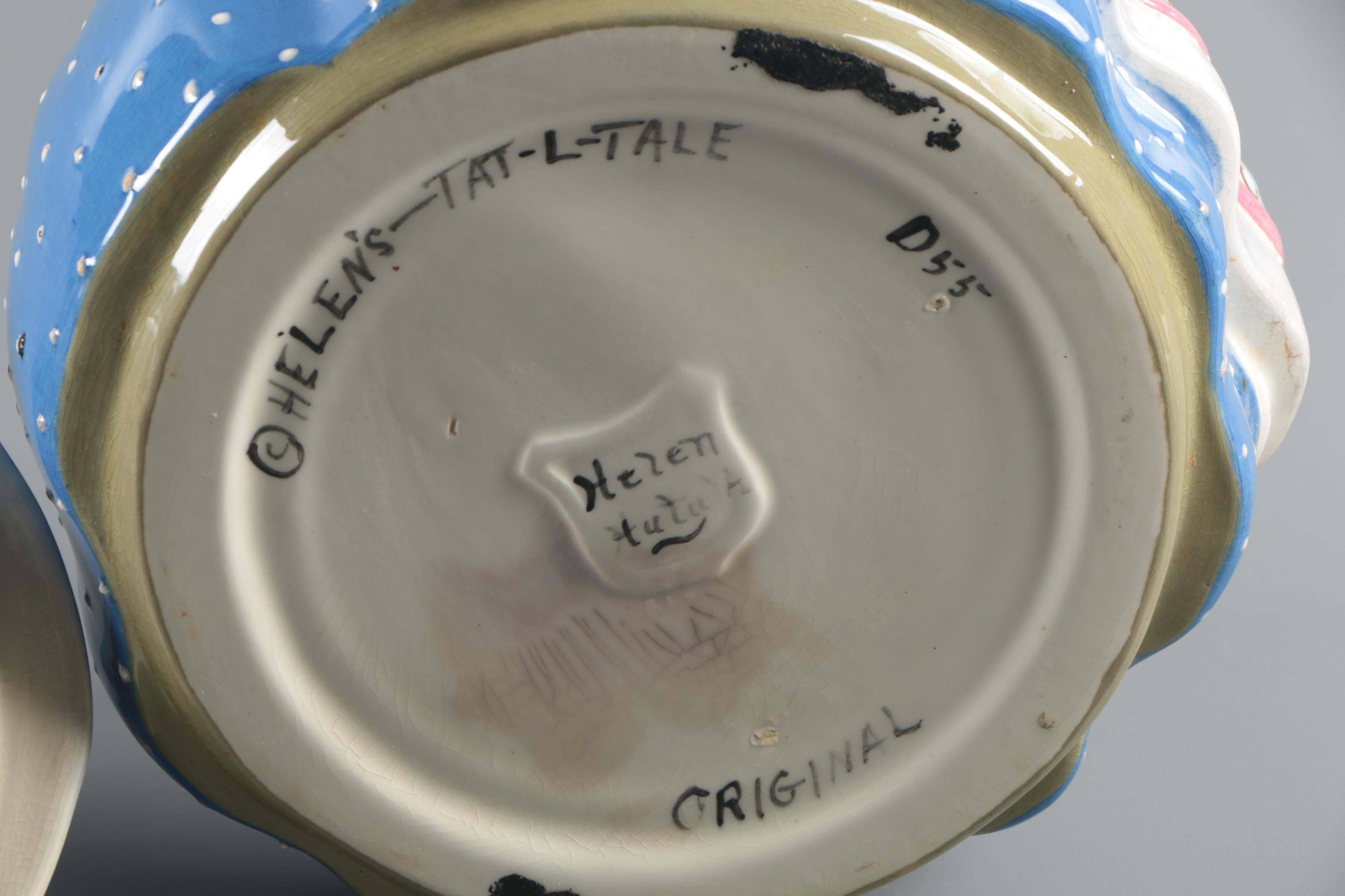 Cookie Jars Featuring Helen Hutula and Los Angeles Pottery with Figural Teapot