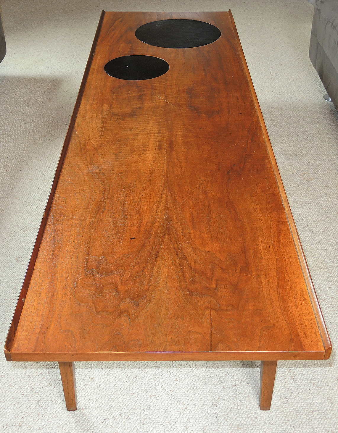 Mid Century Modern Walnut Coffee Table