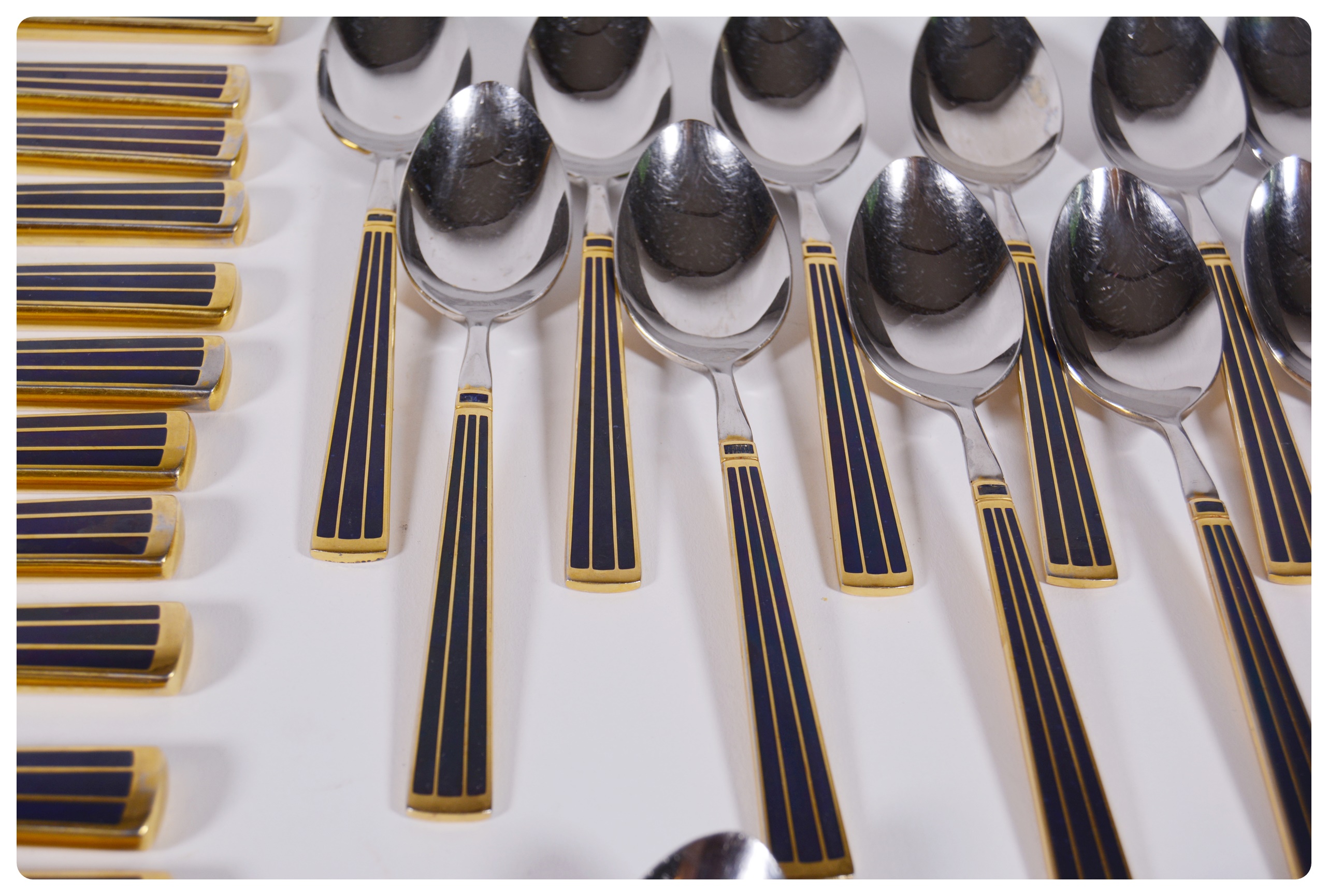 Kirk Stieff "Cloisonne Embassy" Stainless Flatware