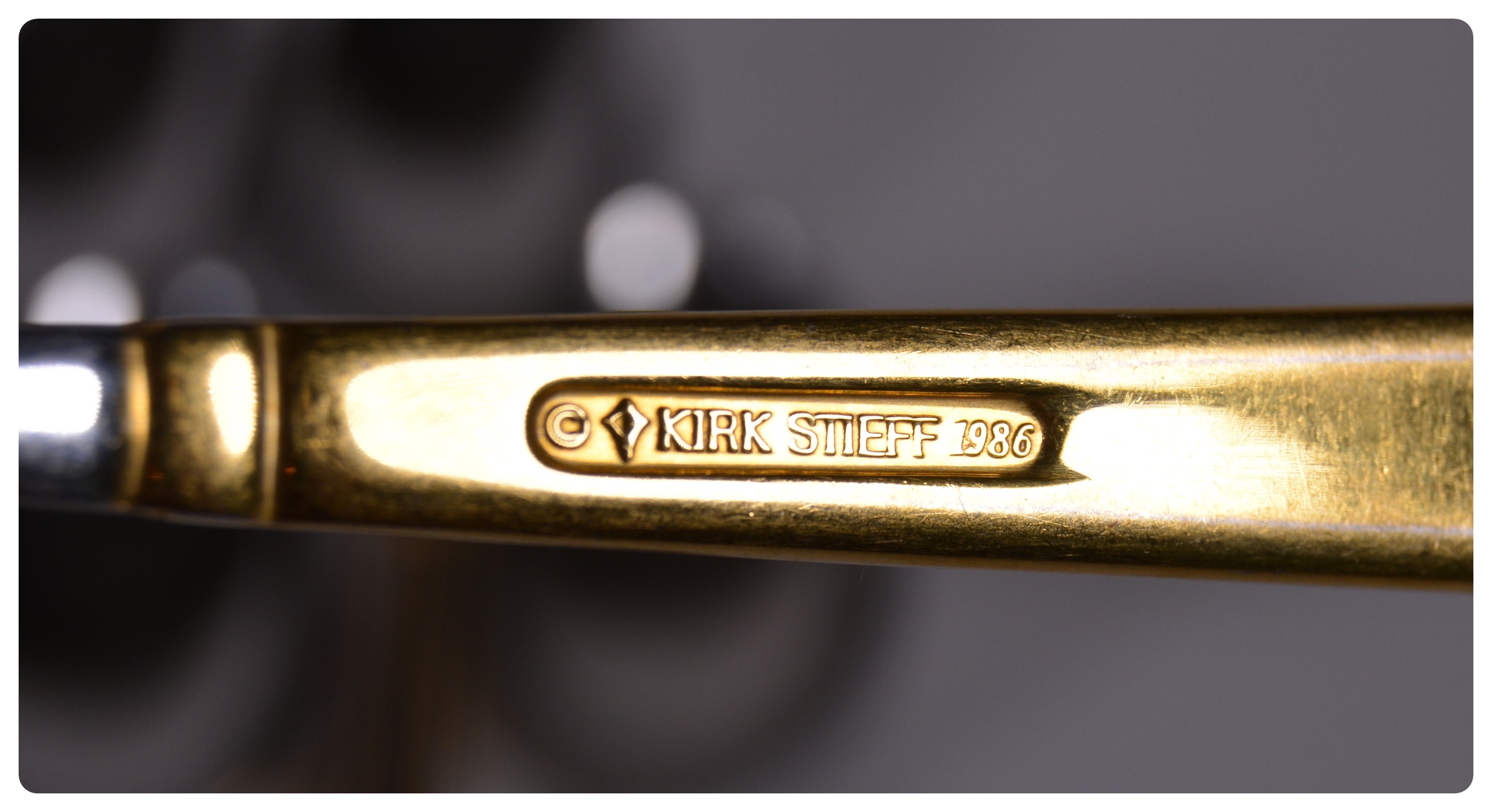 Kirk Stieff "Cloisonne Embassy" Stainless Flatware