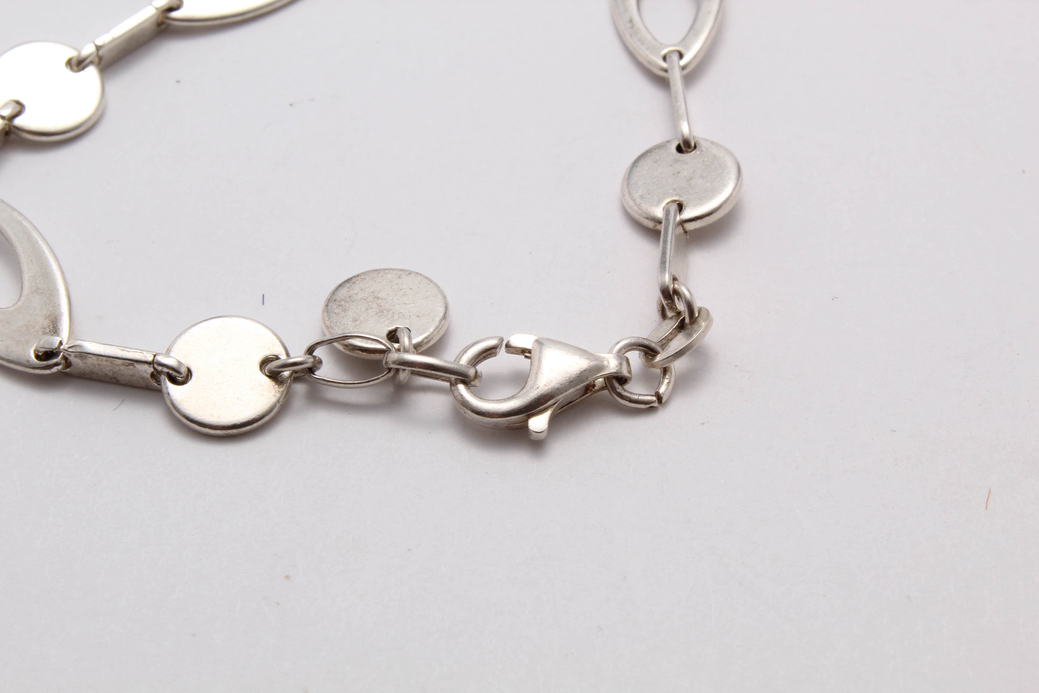 Sterling Silver Link Bracelet