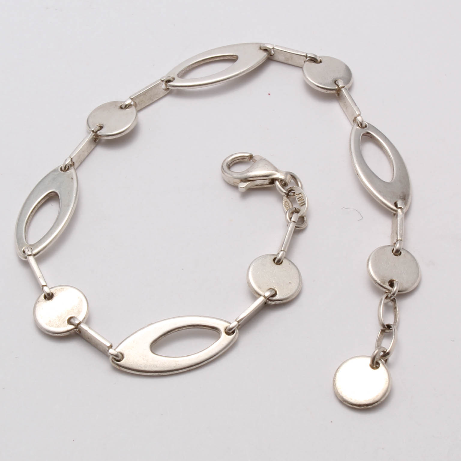Sterling Silver Link Bracelet
