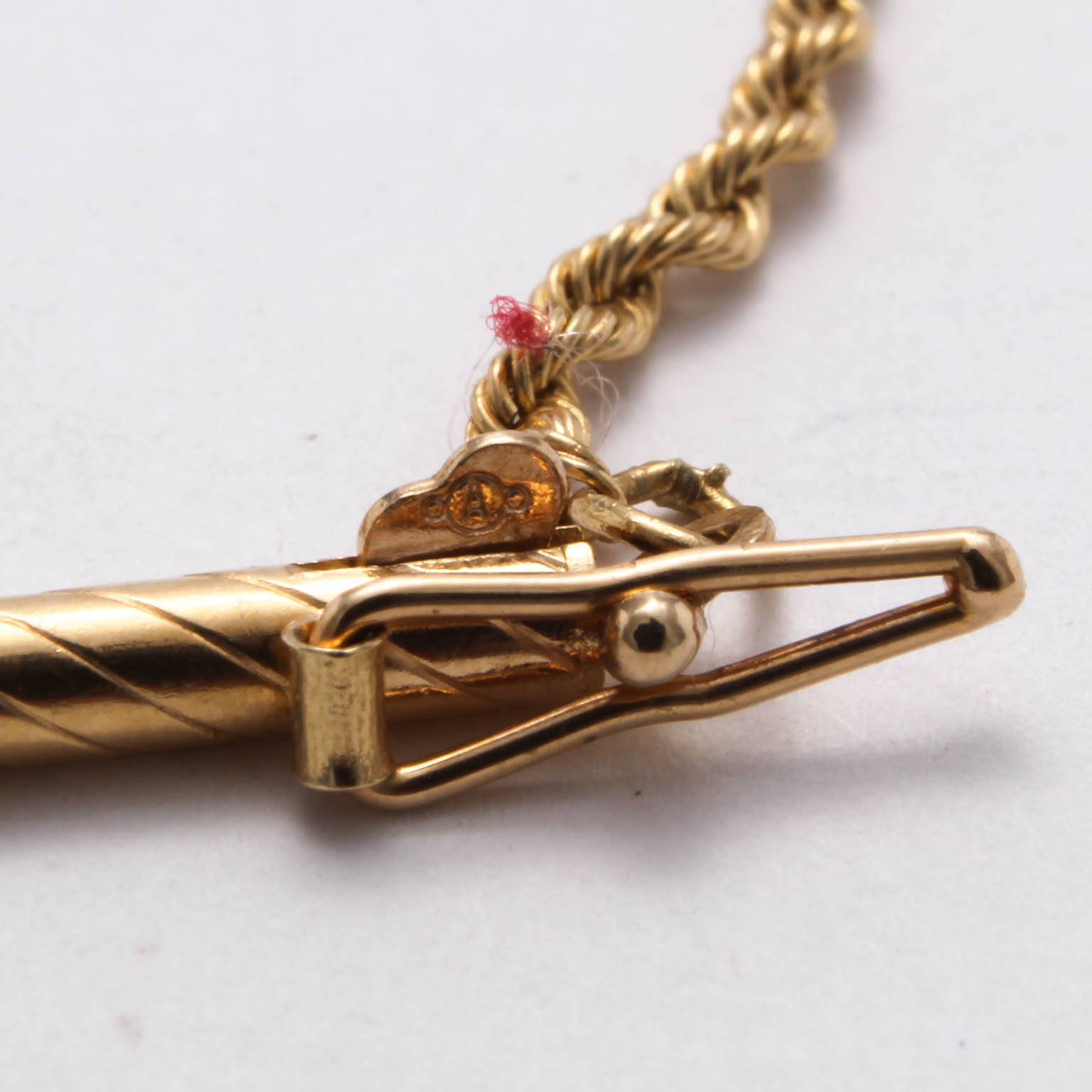 14K Yellow Gold Citrine and Diamond Pendant Necklace