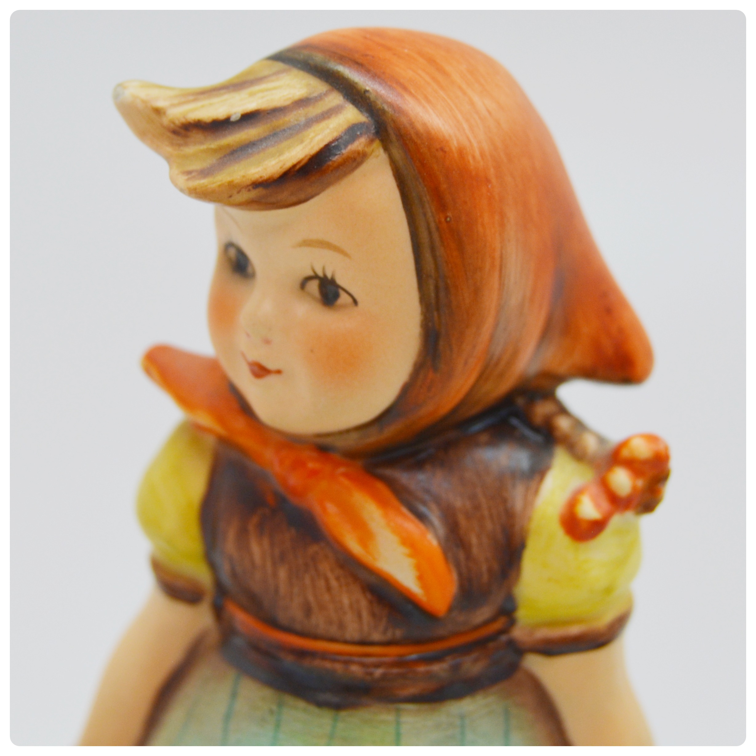 Goebel M.I. Hummel "Wayside Harmony" and "Just Resting" Porcelain Figurines