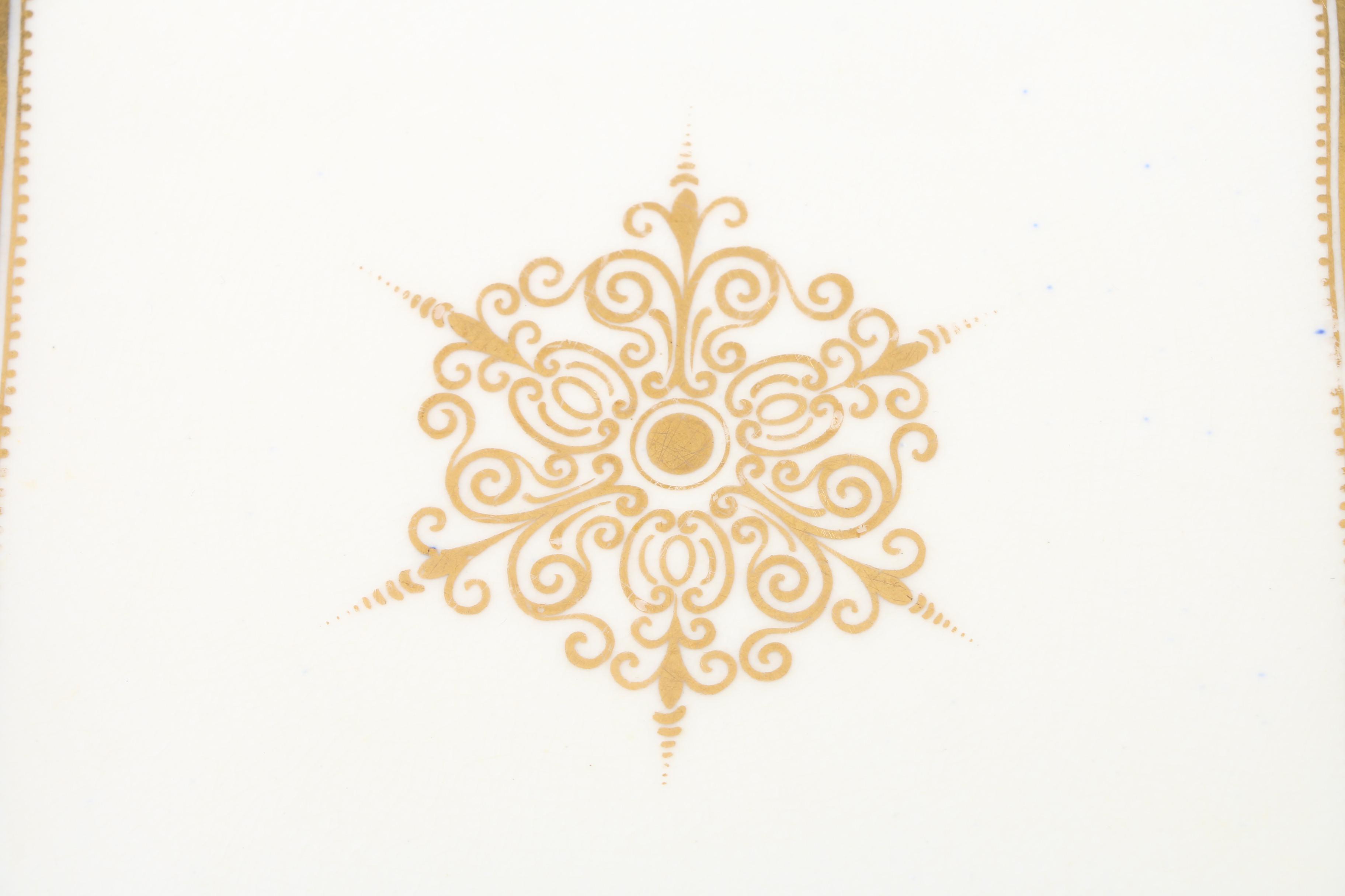 Antique Chamberlains Worcester Porcelain Produced June 6, 1846