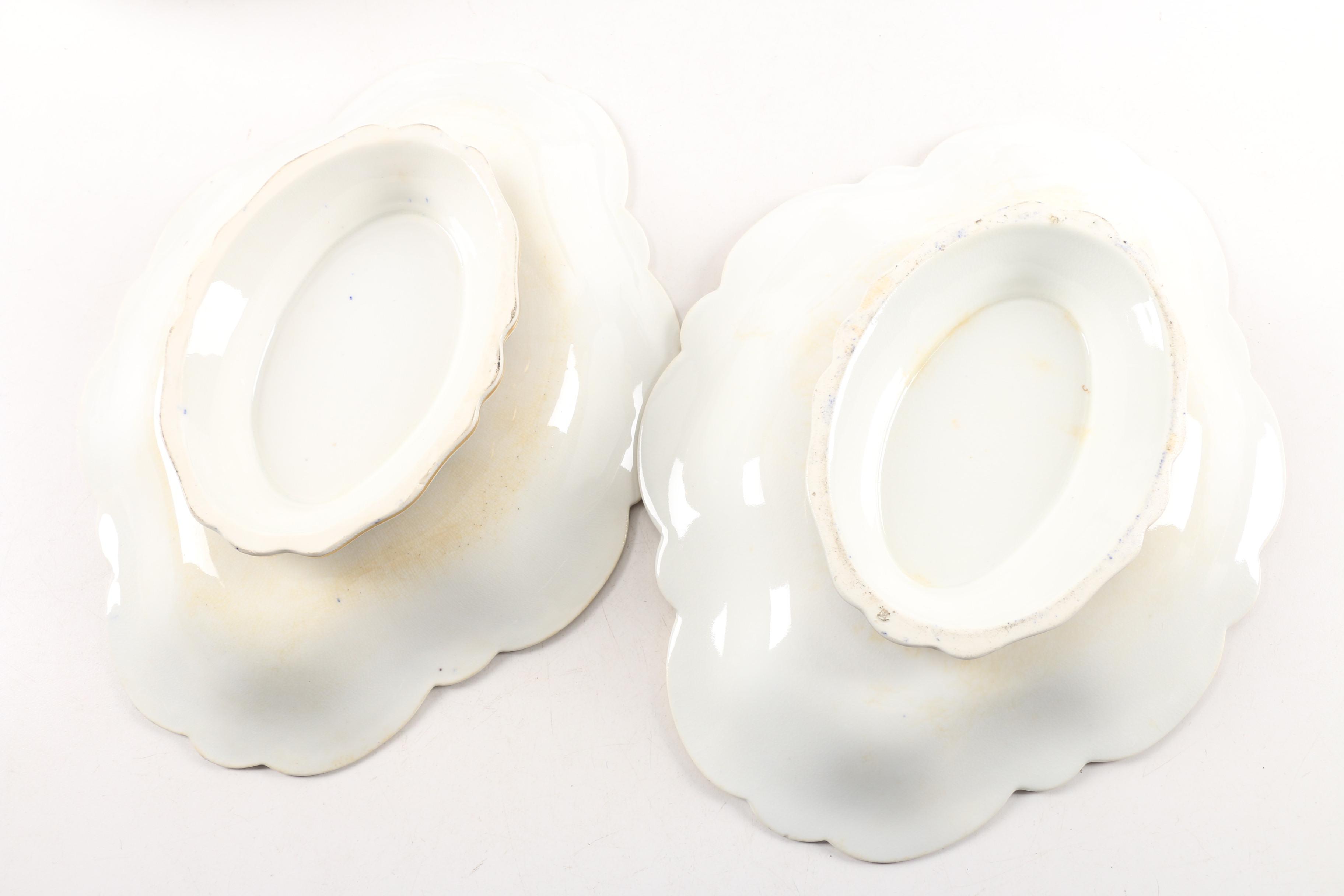 Antique Chamberlains Worcester Porcelain Produced June 6, 1846