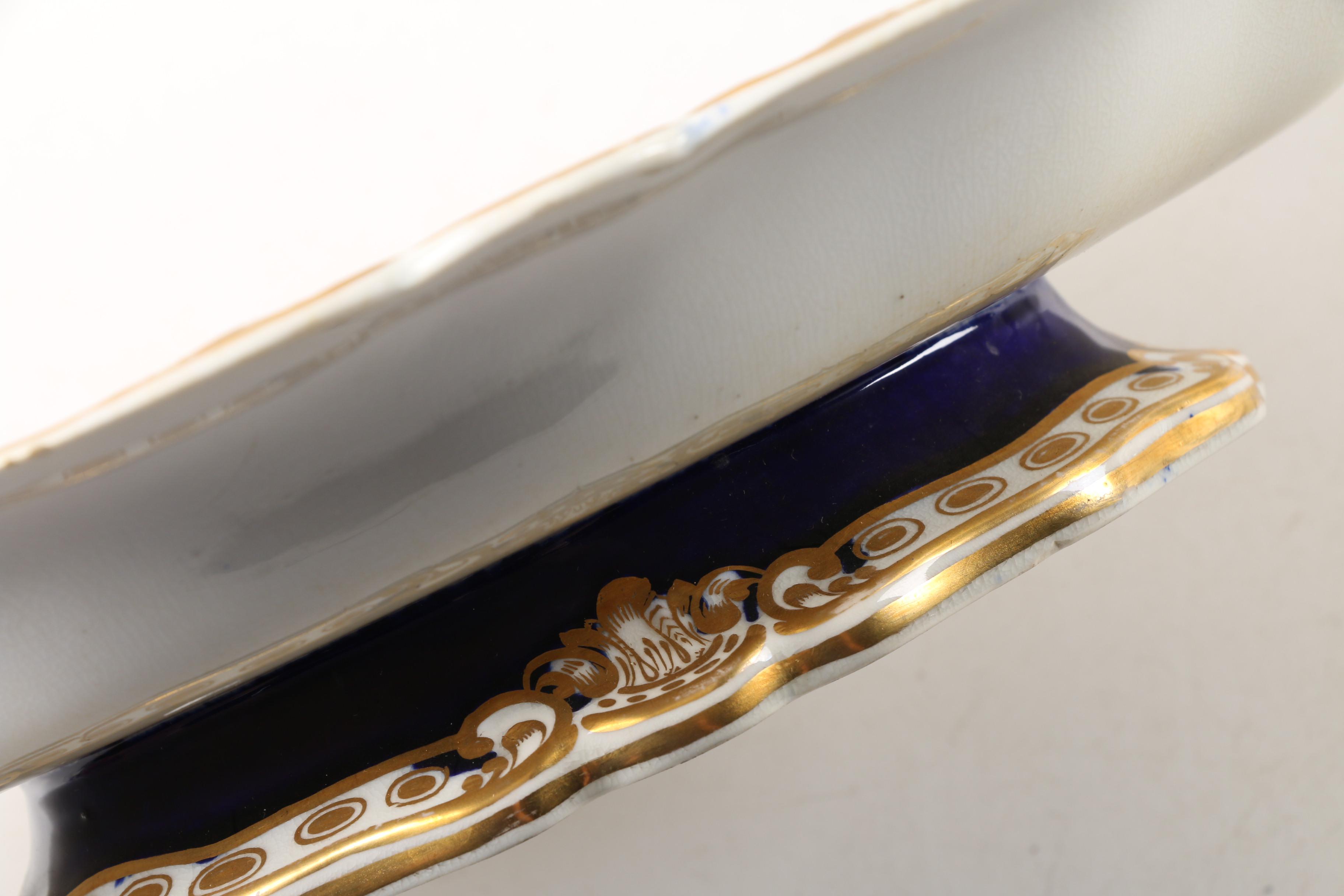 Antique Chamberlains Worcester Porcelain Produced June 6, 1846