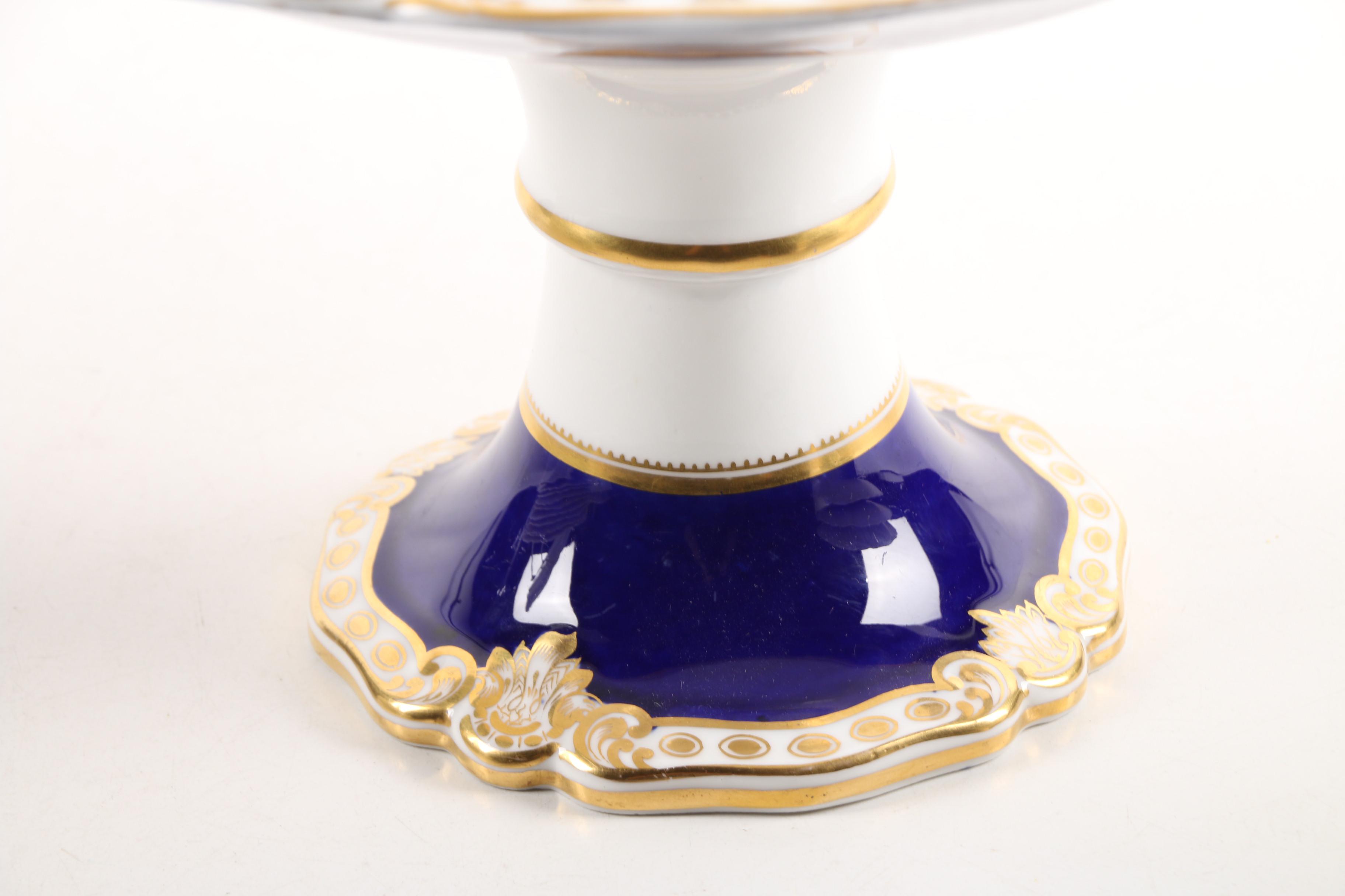 Antique Chamberlains Worcester Porcelain Produced June 6, 1846