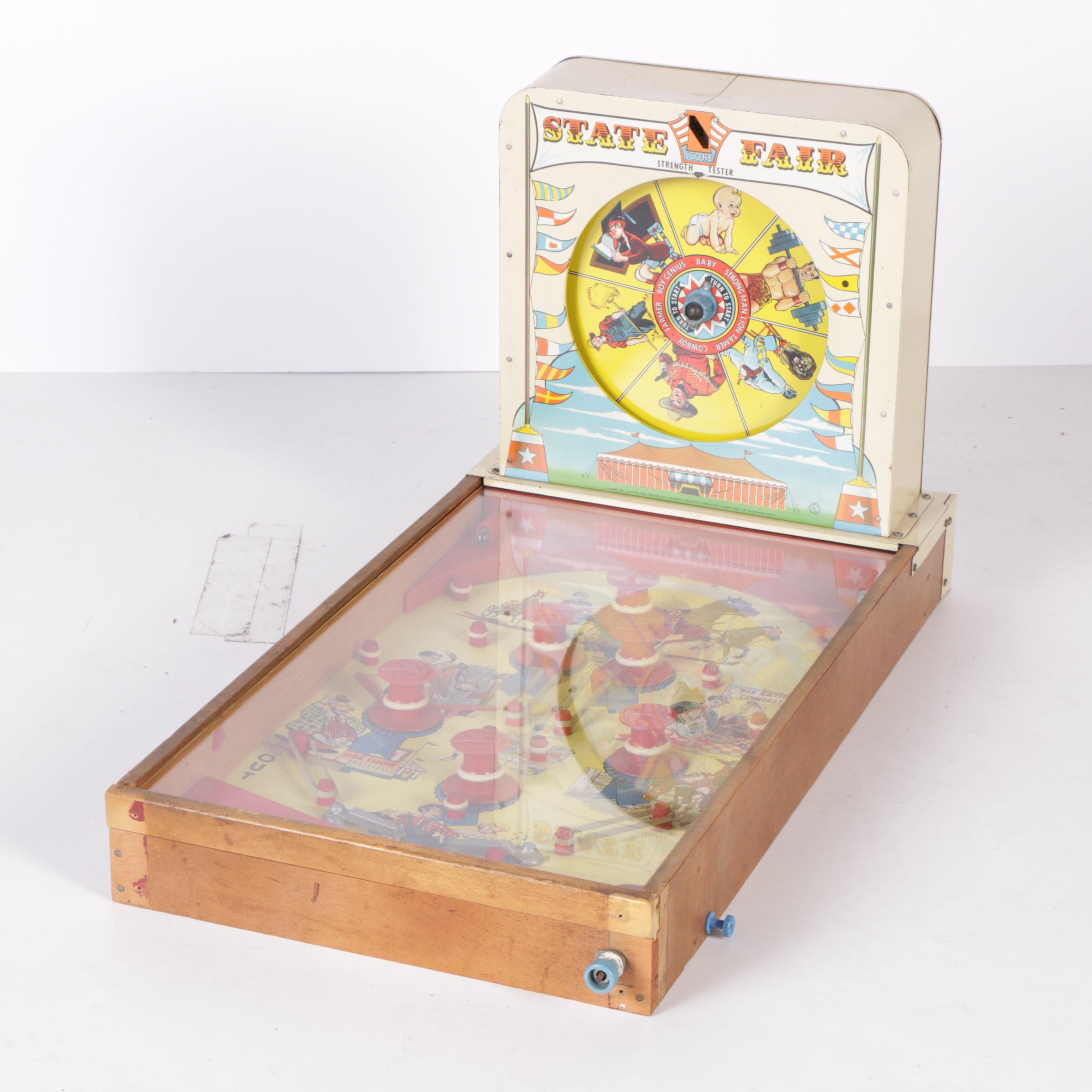 1950s Superior "State Fair" Pinball Machine