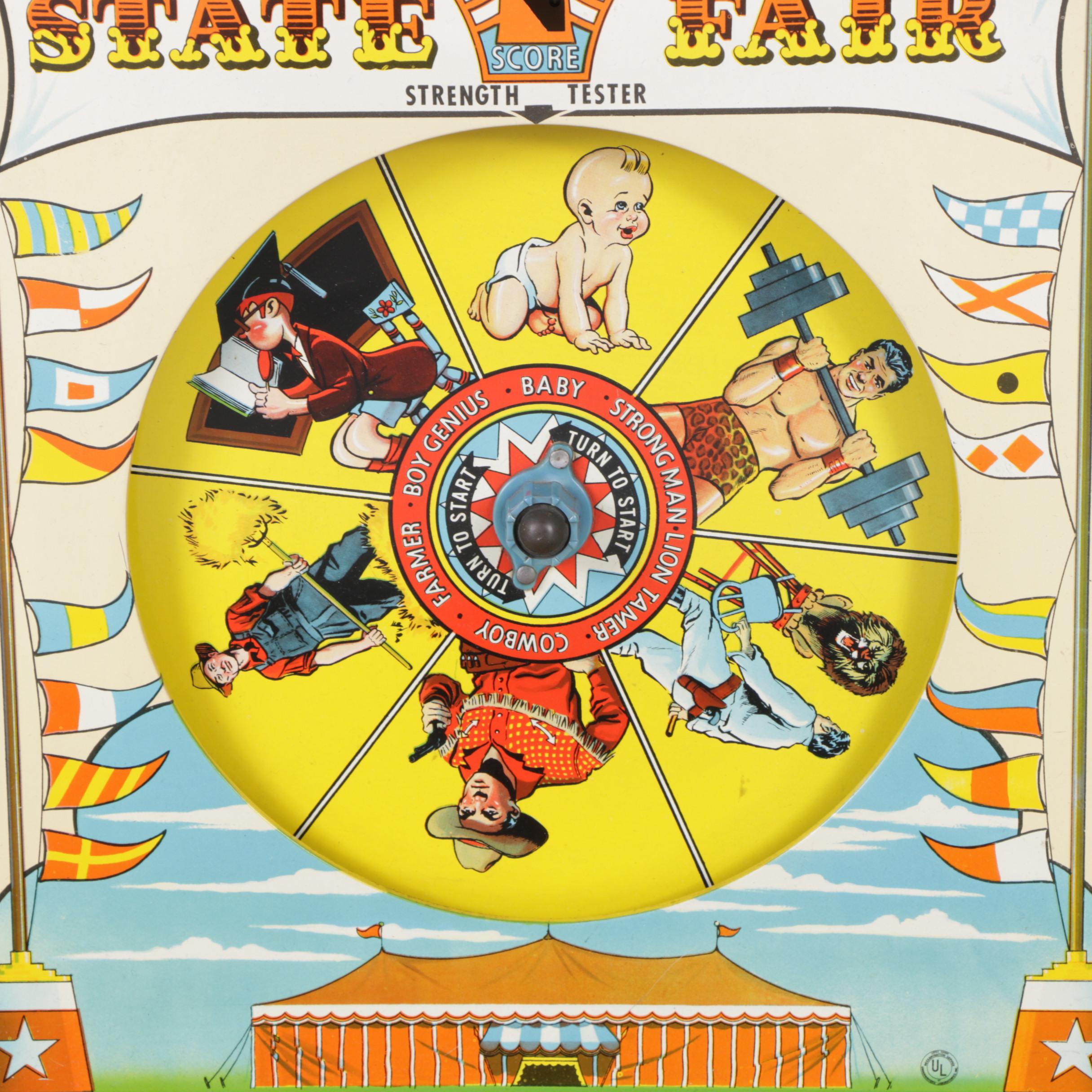 1950s Superior "State Fair" Pinball Machine