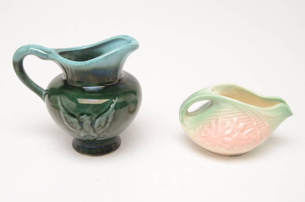 Art Pottery Including Weller, McCoy and Hull