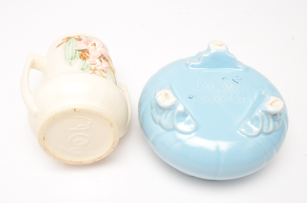 Art Pottery Including Weller, McCoy and Hull