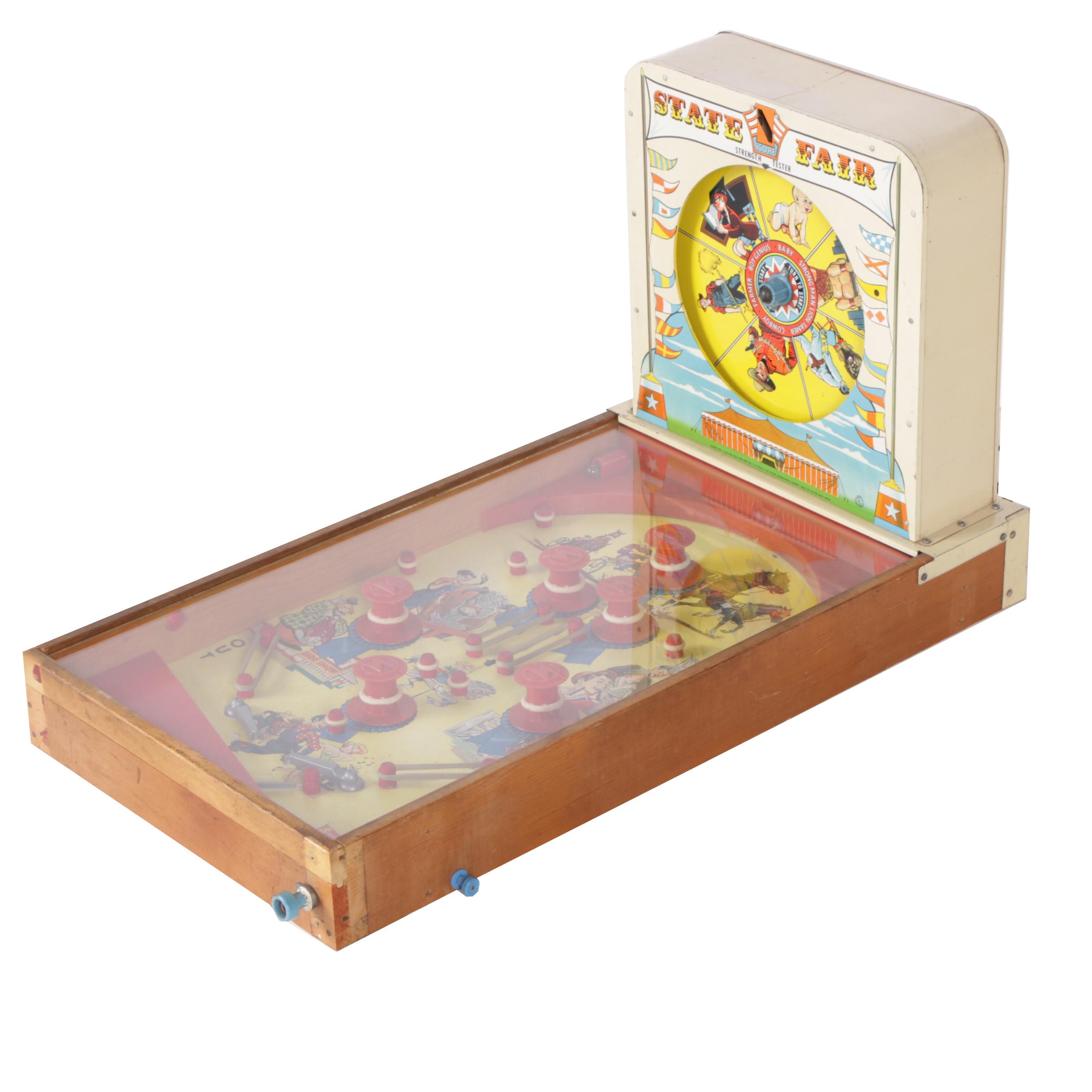 1950s Superior "State Fair" Pinball Machine