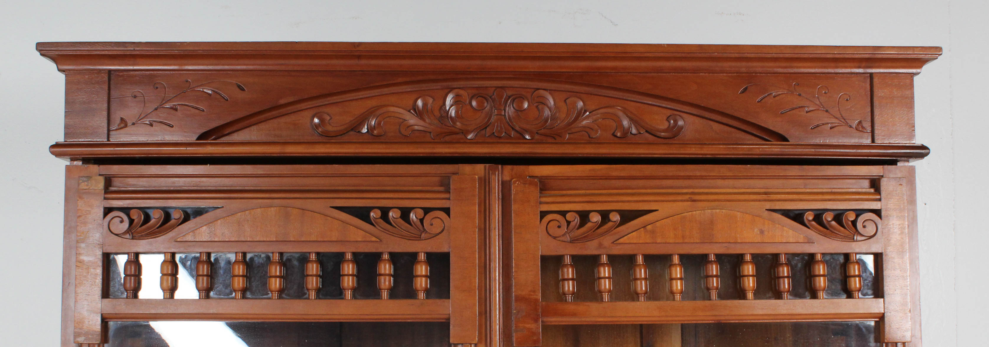 Vintage Hardwood Knockdown Cabinet