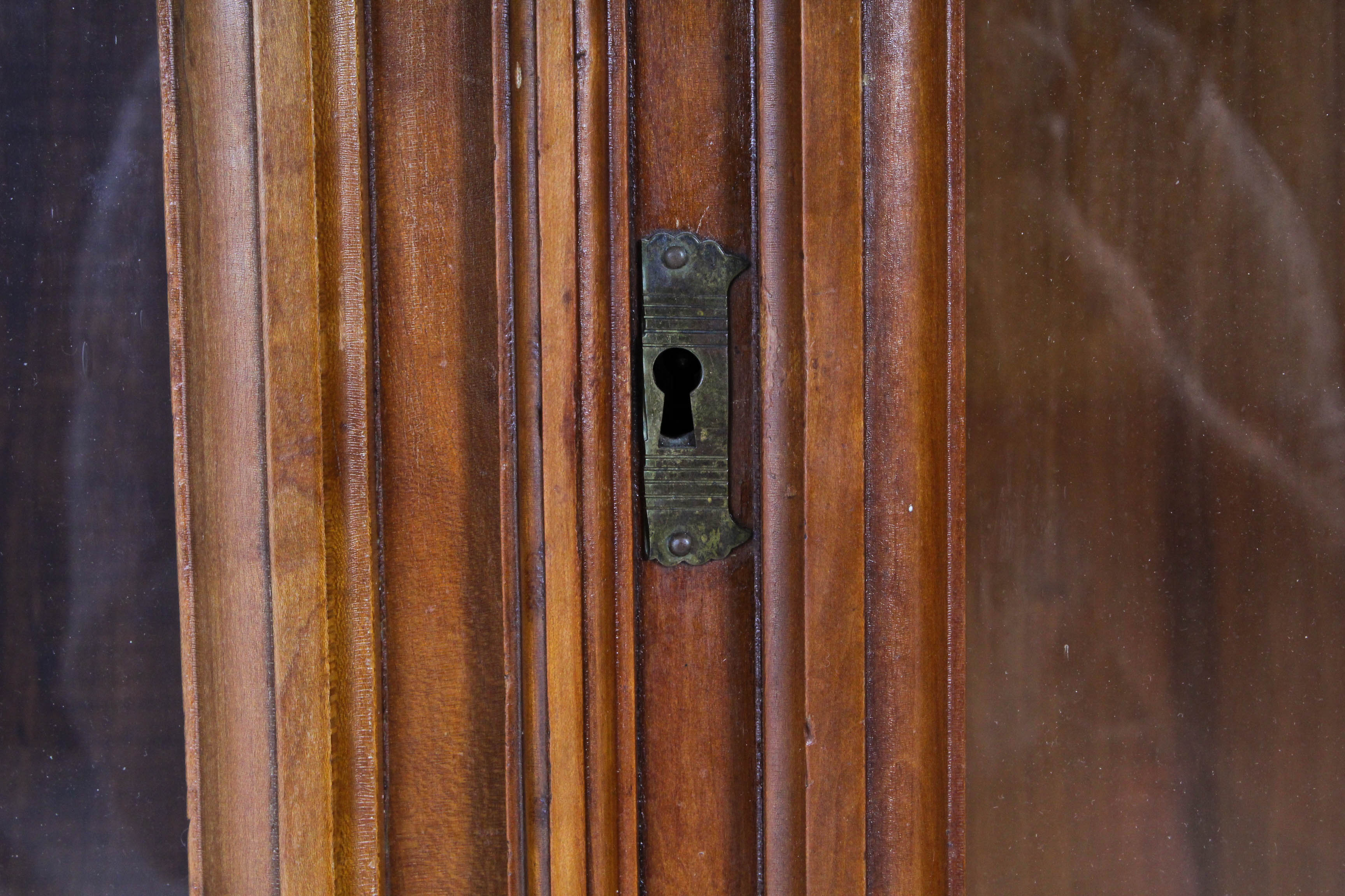 Vintage Hardwood Knockdown Cabinet