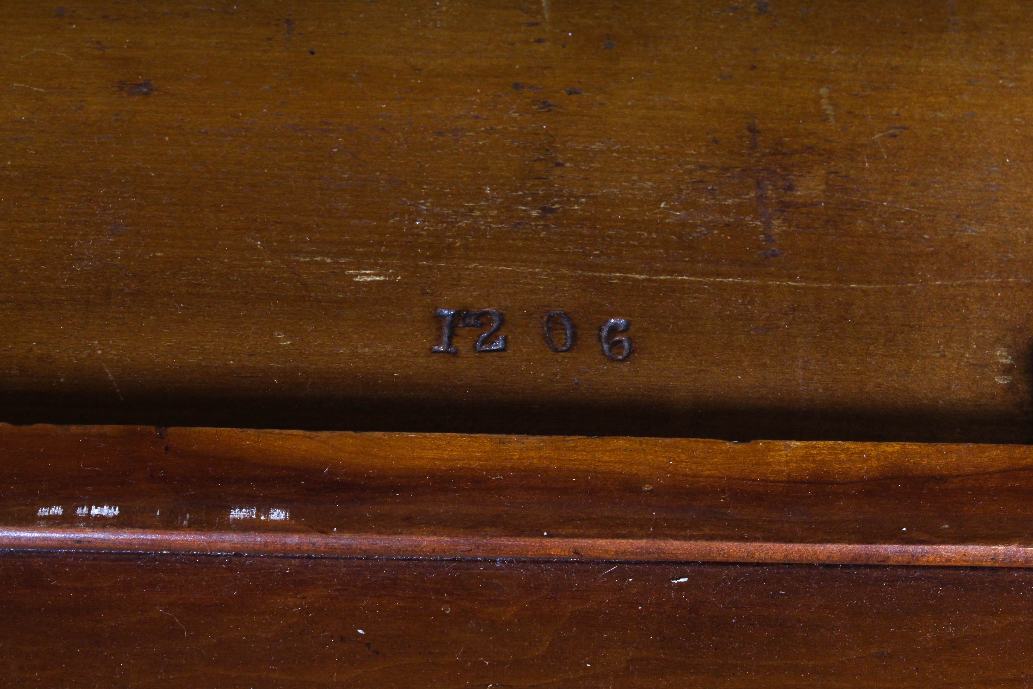 Vintage Hardwood Knockdown Cabinet