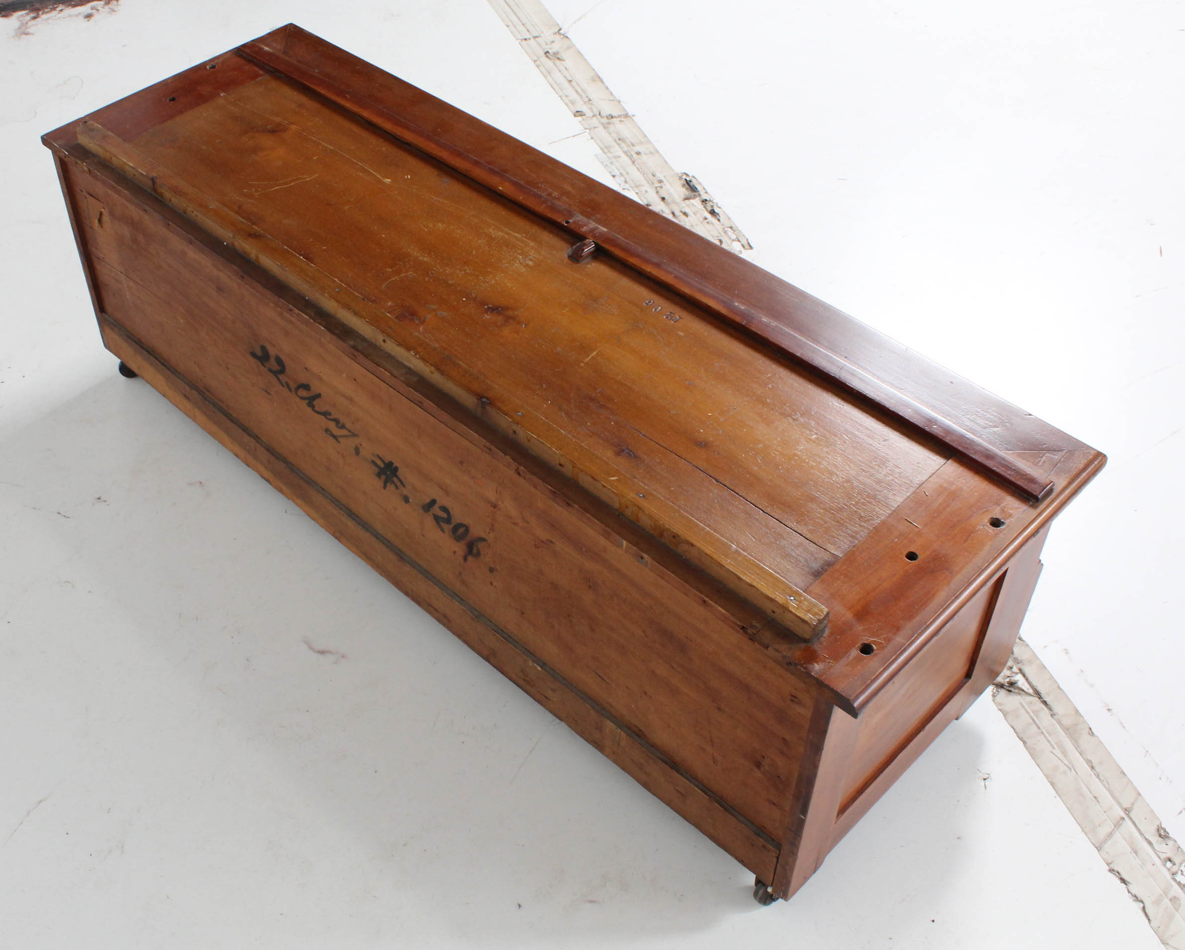 Vintage Hardwood Knockdown Cabinet