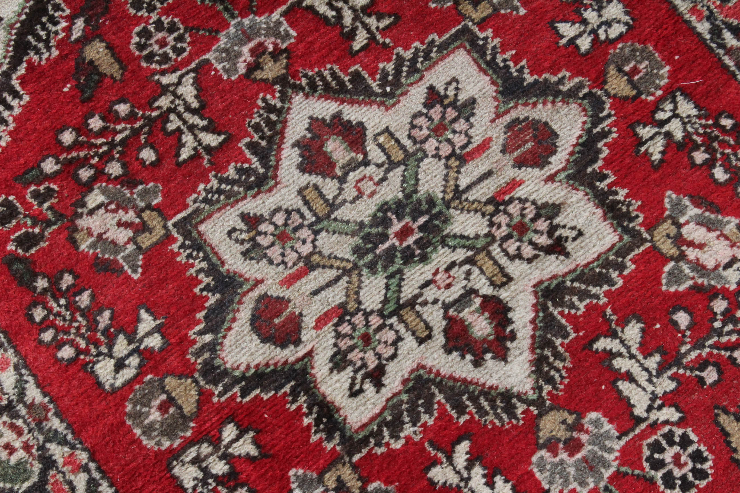 Antique Hand-Knotted Persian Hamedan Rug