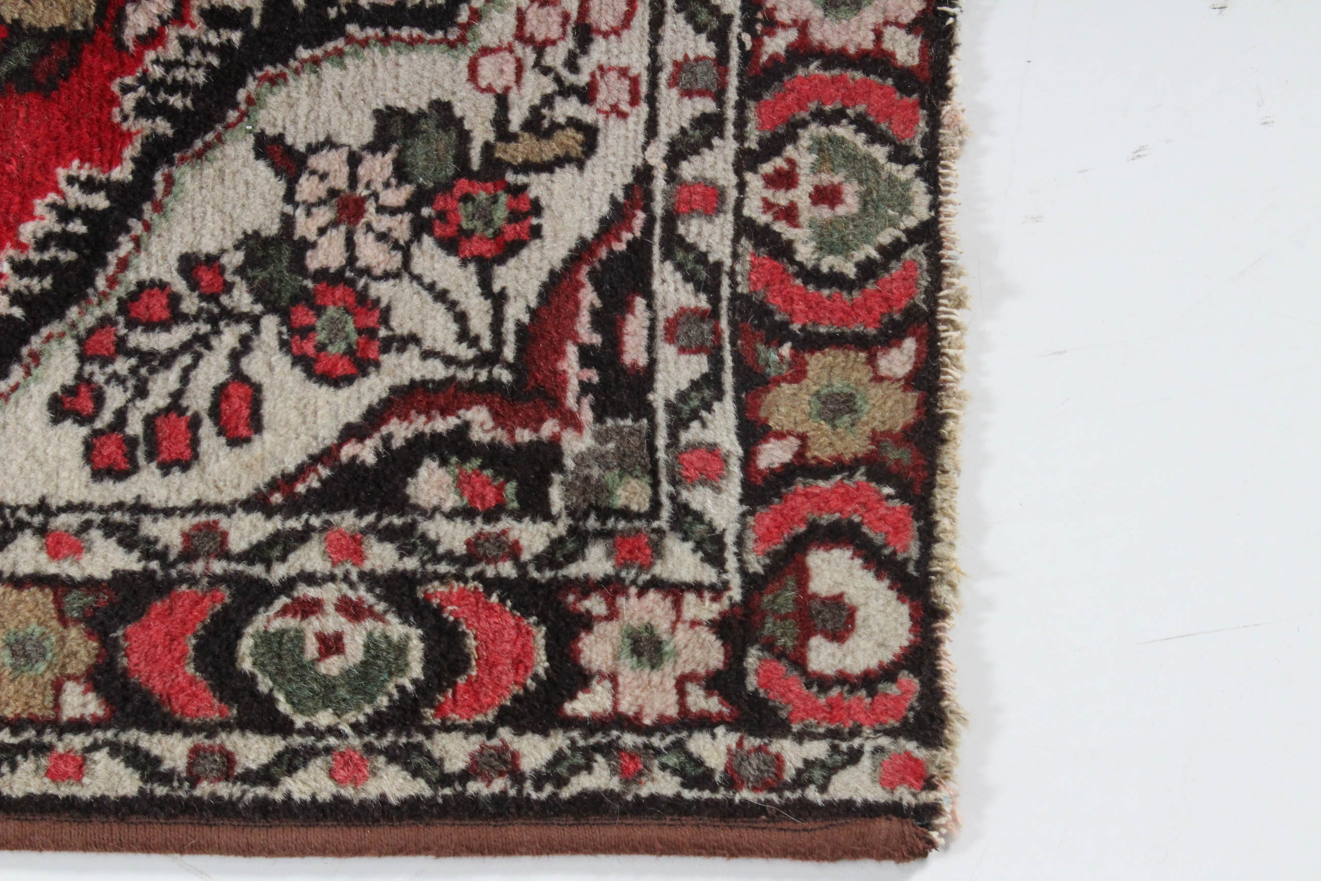 Antique Hand-Knotted Persian Hamedan Rug