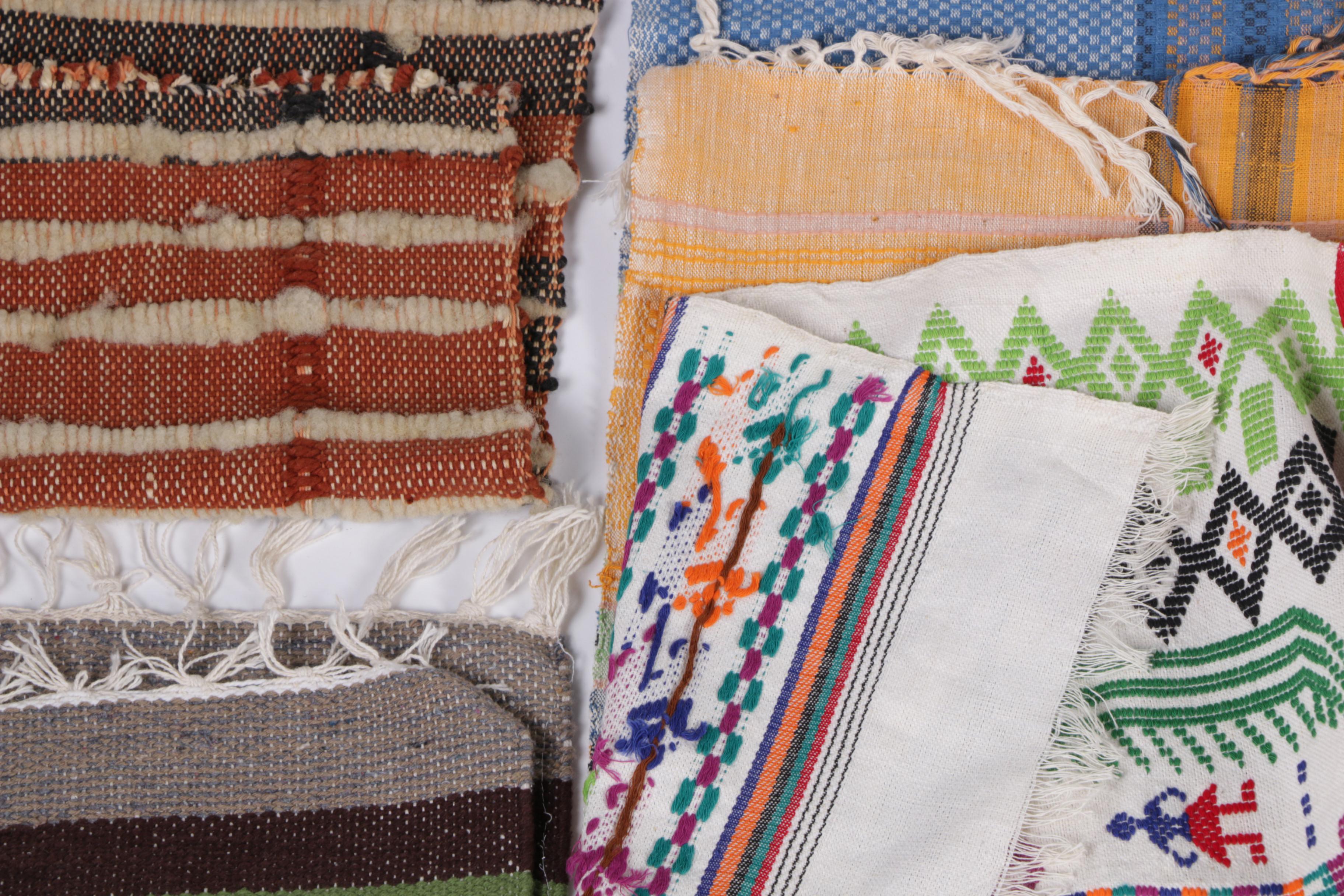 Mexican and Central American Style Hand Woven Textiles and Wall Hanging