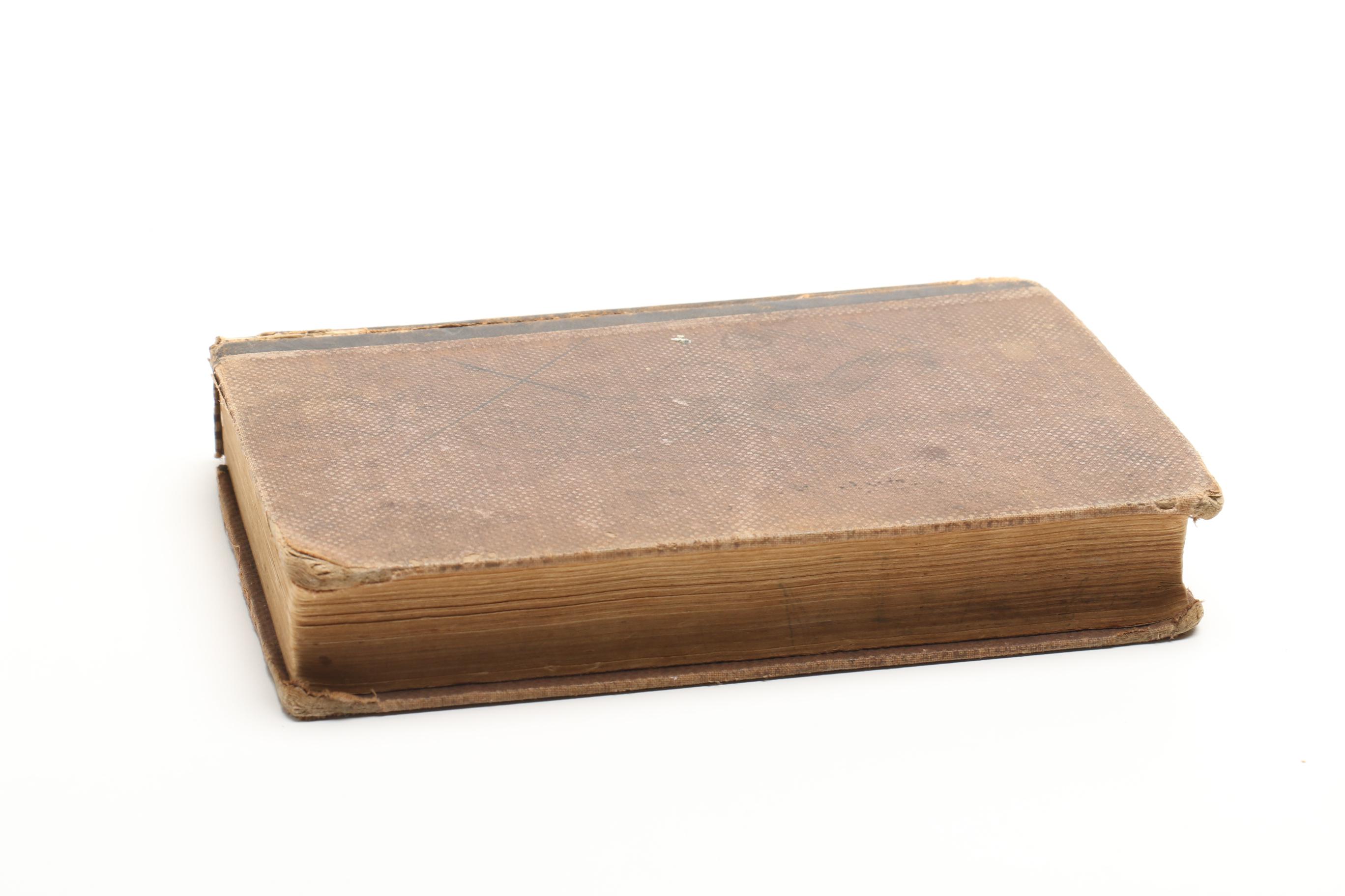 Pair of 1857 McGuffey School Readers