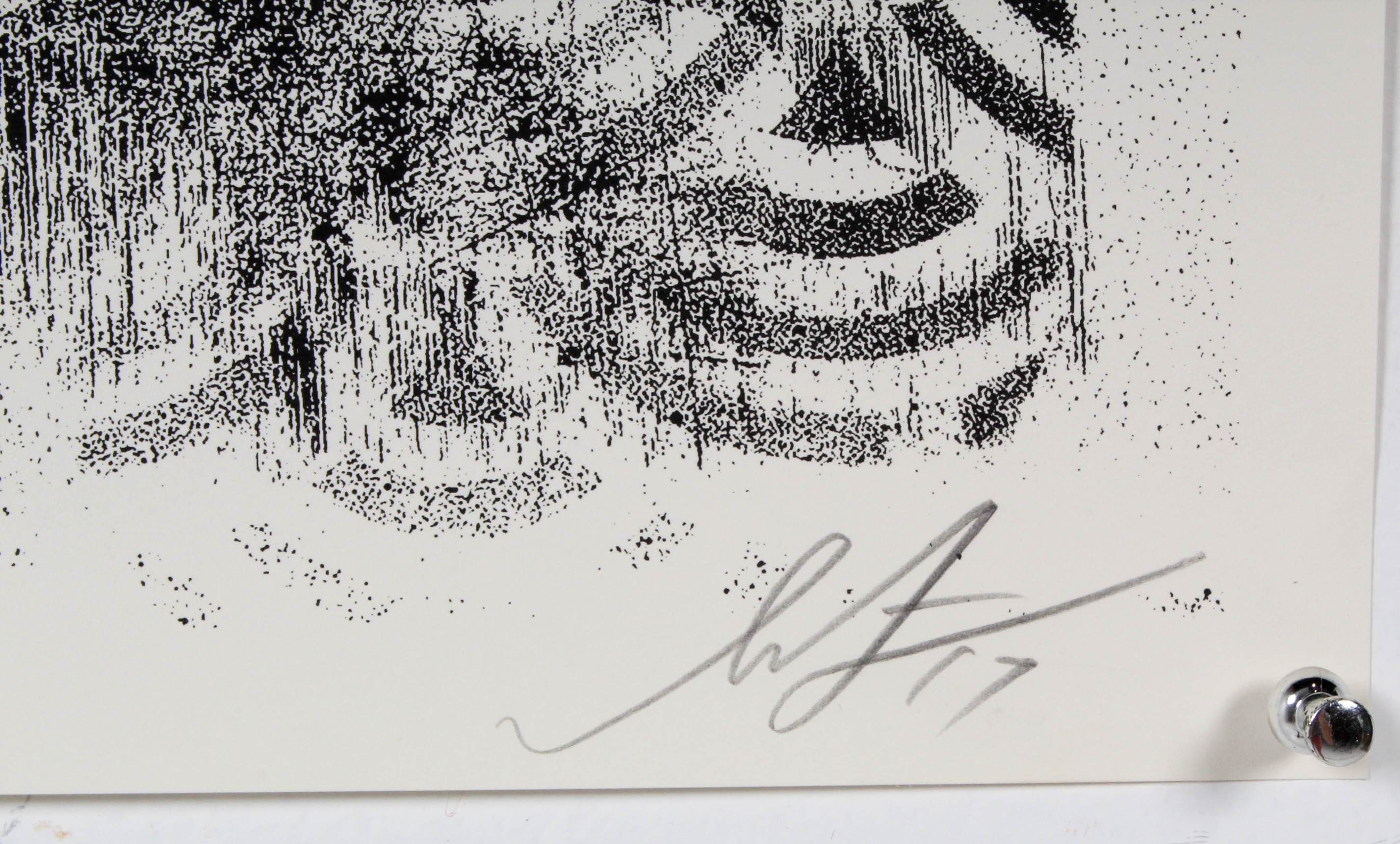 Shepard Fairey 2017 Offset Print "Damaged Stencil Series, Proud Parents"