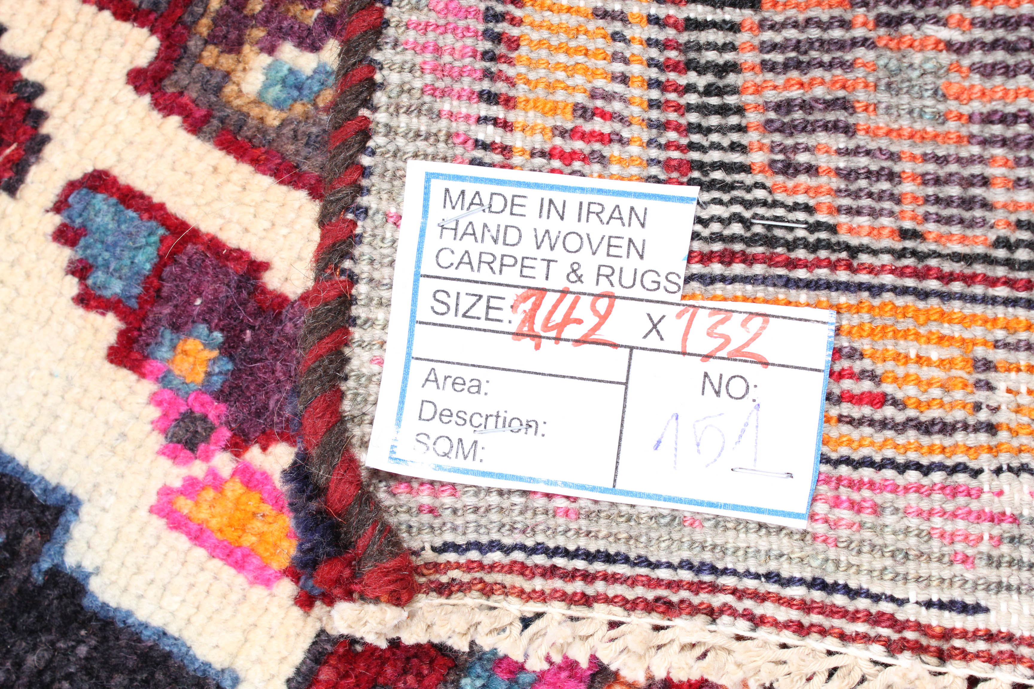 4'3 x 7'11 Vintage Hand-Knotted Persian Malayer Sarouk Area Rug