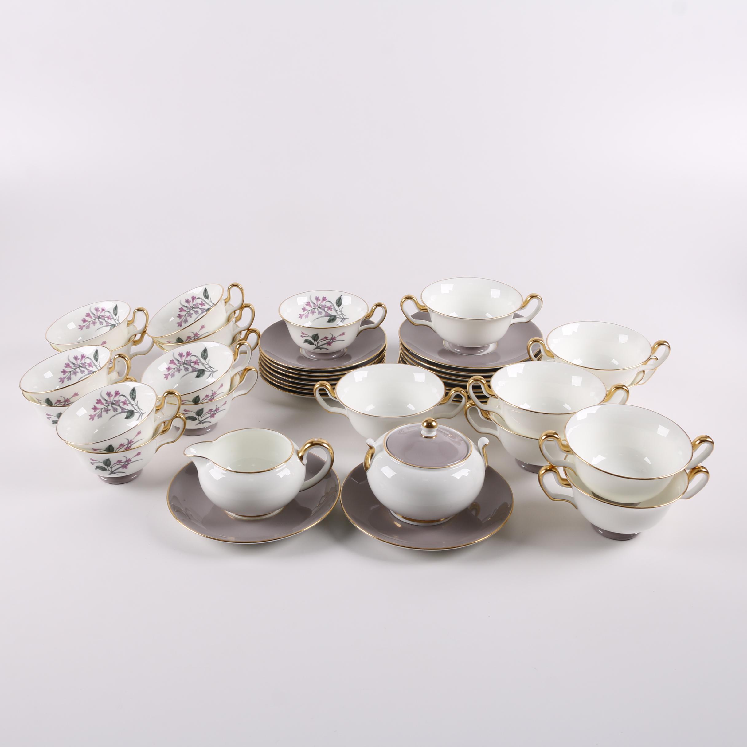 Vintage Wedgwood "Milford" Bone China Dinnerware c. 1955-63