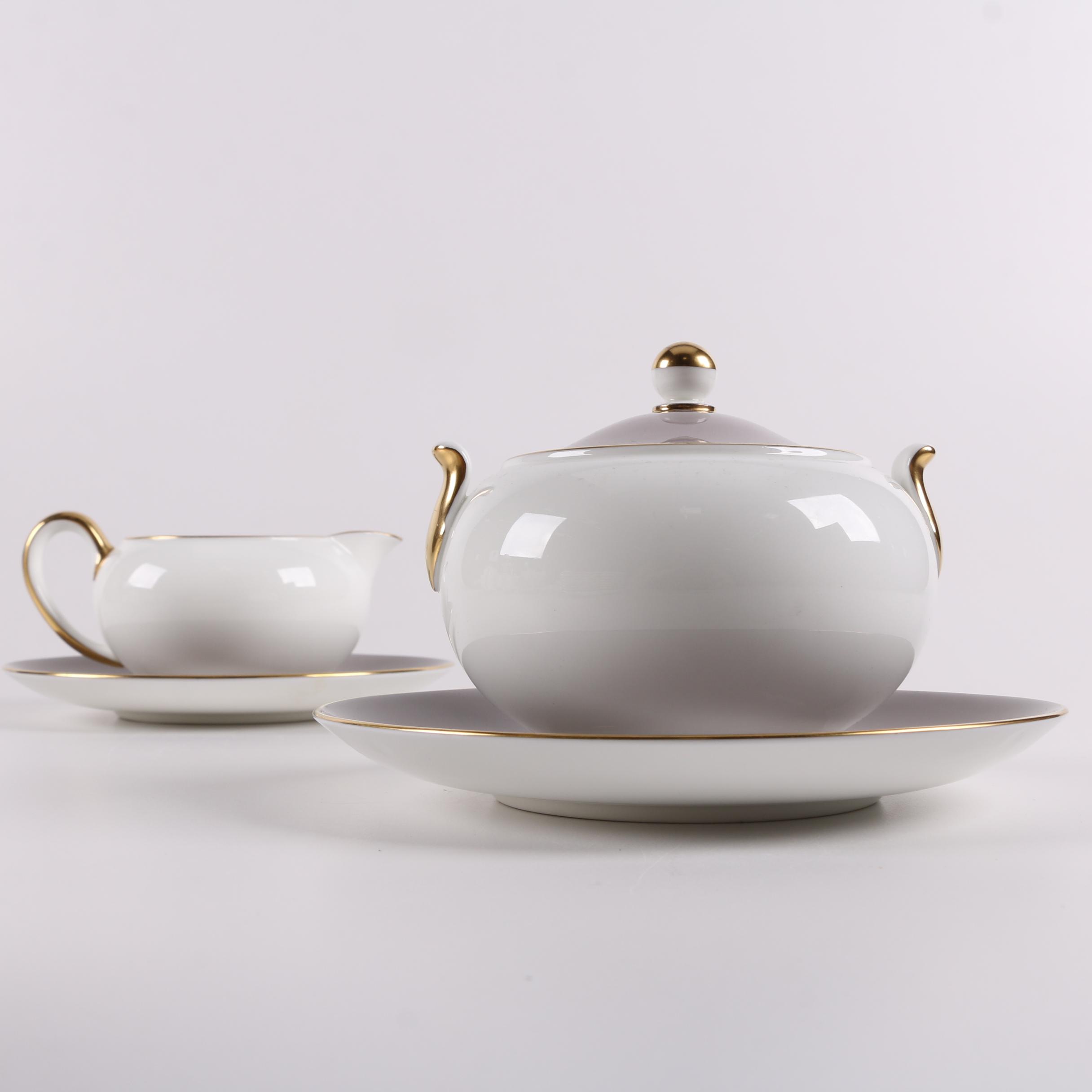 Vintage Wedgwood "Milford" Bone China Dinnerware c. 1955-63