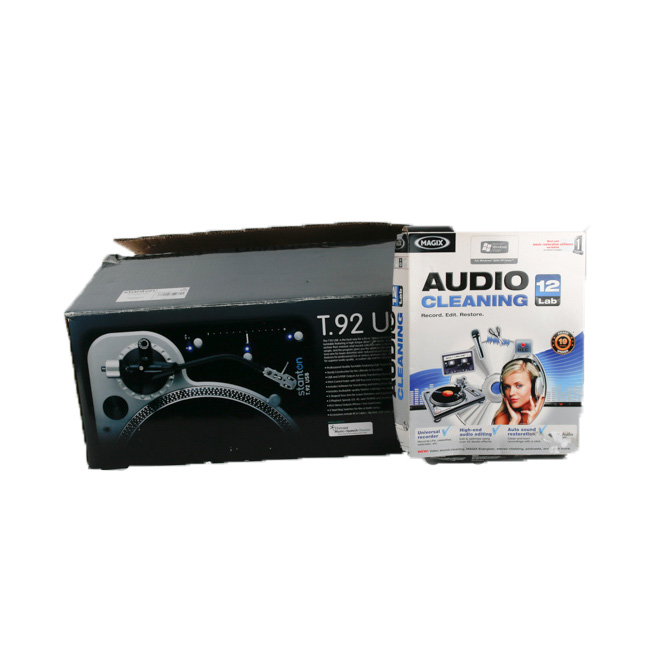 Stanton T.92 USB Turntable with Magix Audio Cleaning Software