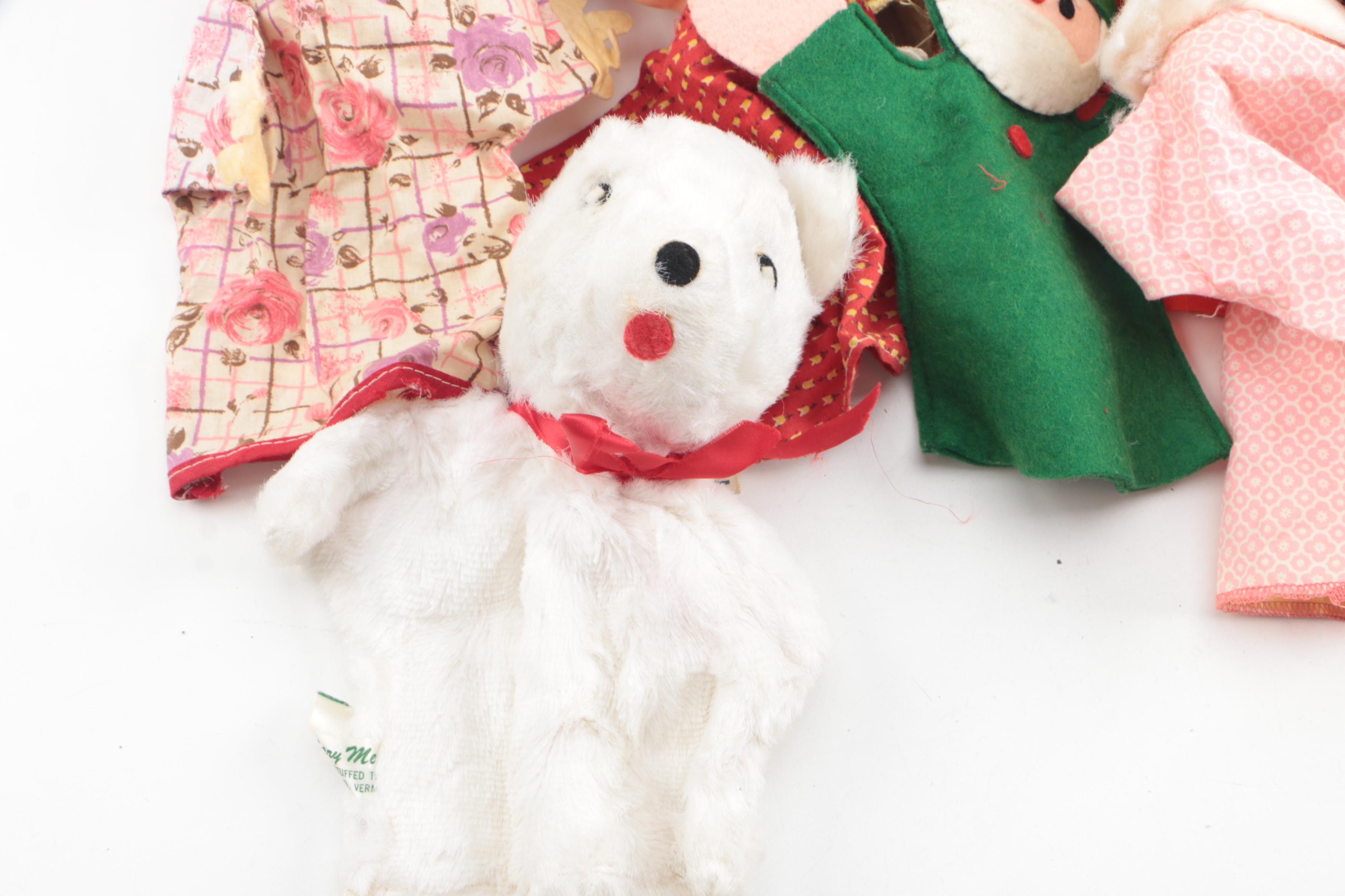 1950s Hand Puppets Including Knickerbocker and Mary Meyer