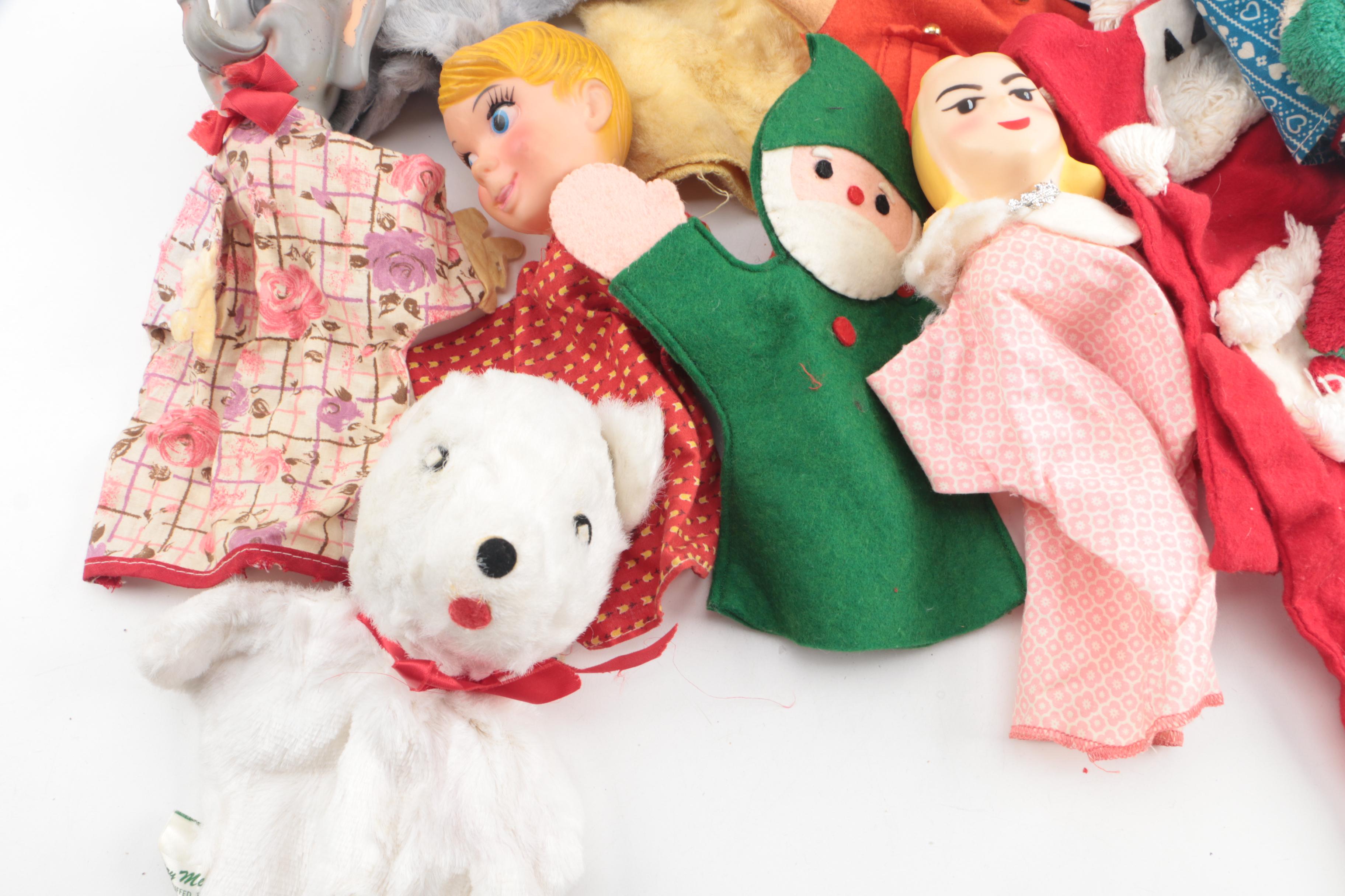 1950s Hand Puppets Including Knickerbocker and Mary Meyer