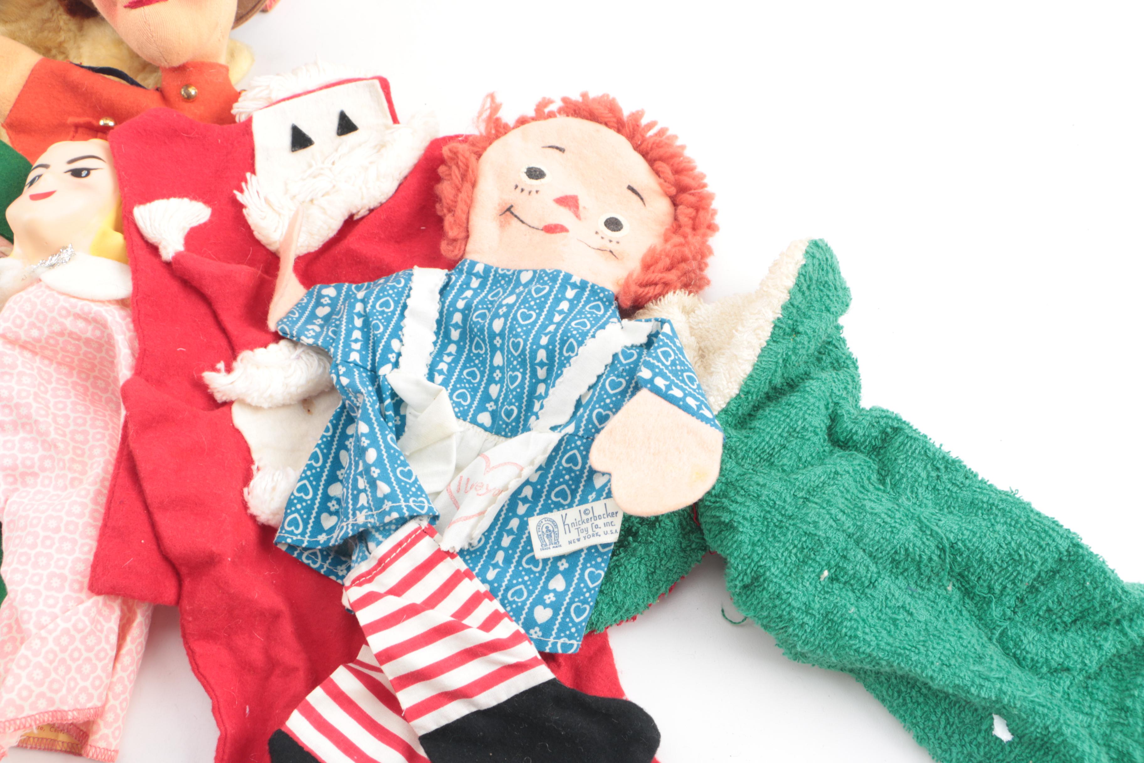 1950s Hand Puppets Including Knickerbocker and Mary Meyer