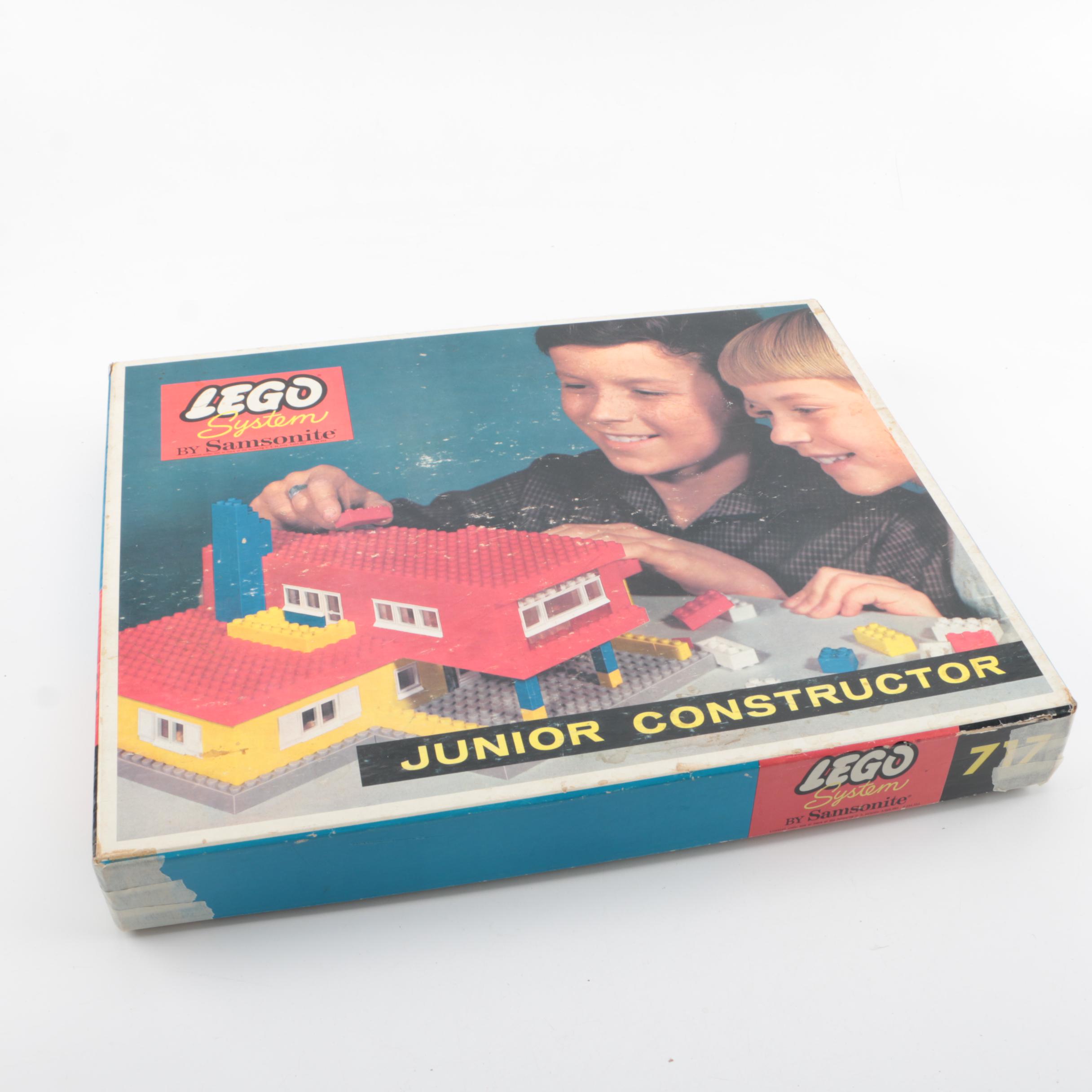 Vintage LEGO System by Samsonite Junior Constructor Set