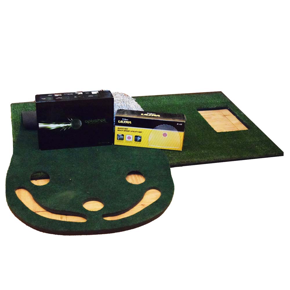 OptiShot Golf Simulator Studio and Golf Cage