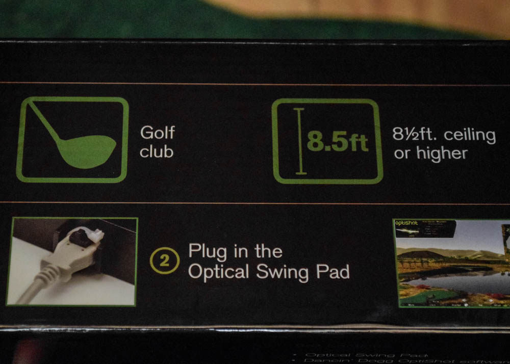 OptiShot Golf Simulator Studio and Golf Cage