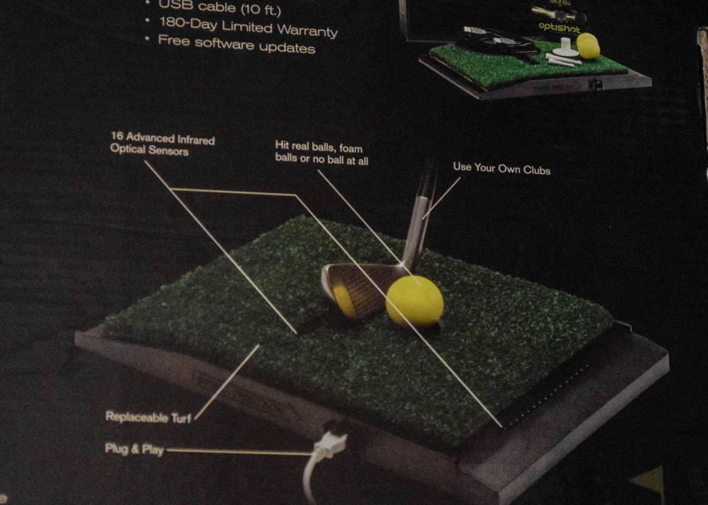 OptiShot Golf Simulator Studio and Golf Cage