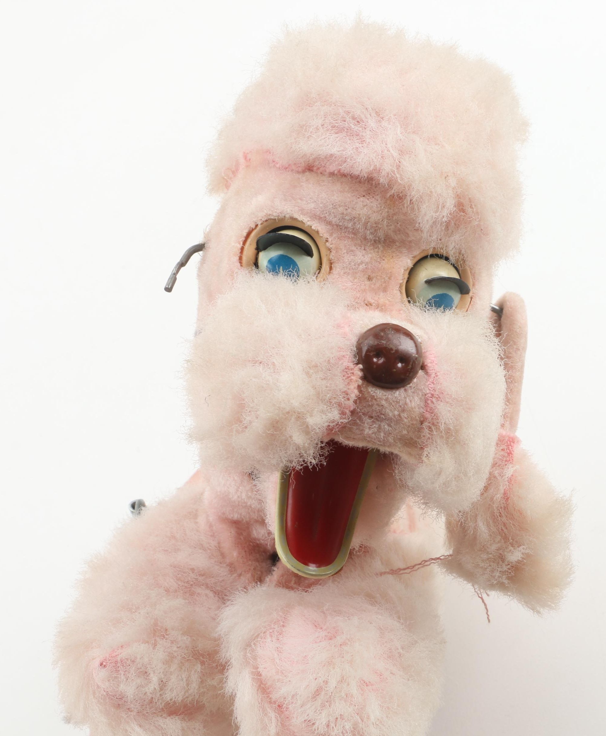 Vintage Cragstan Musical Poodle, M Toys Monkey and Dream Pets Rescue Dog