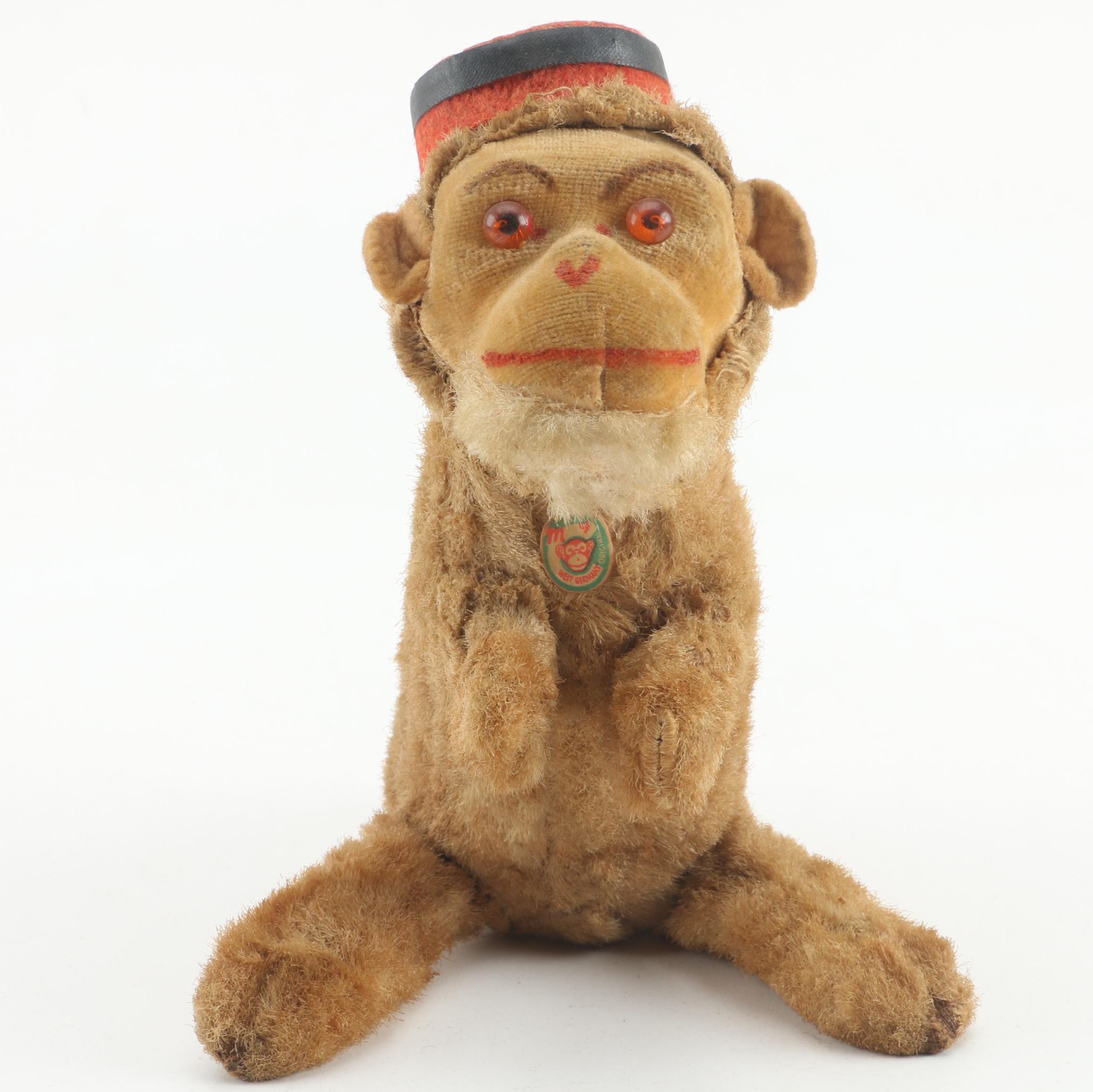 Vintage Cragstan Musical Poodle, M Toys Monkey and Dream Pets Rescue Dog