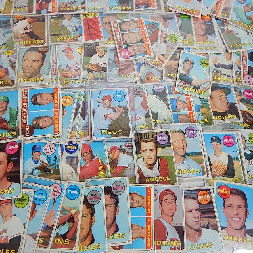 1969 Topps Baseball Card Collection