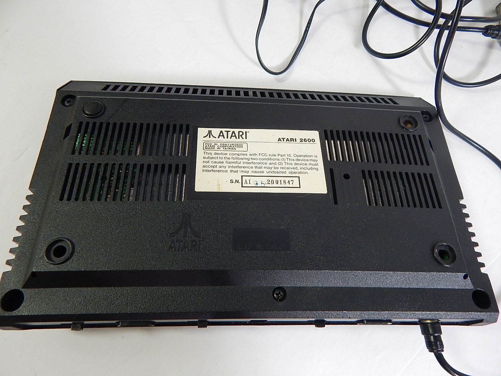 Atari 2600 Game Console, Games, Controllers