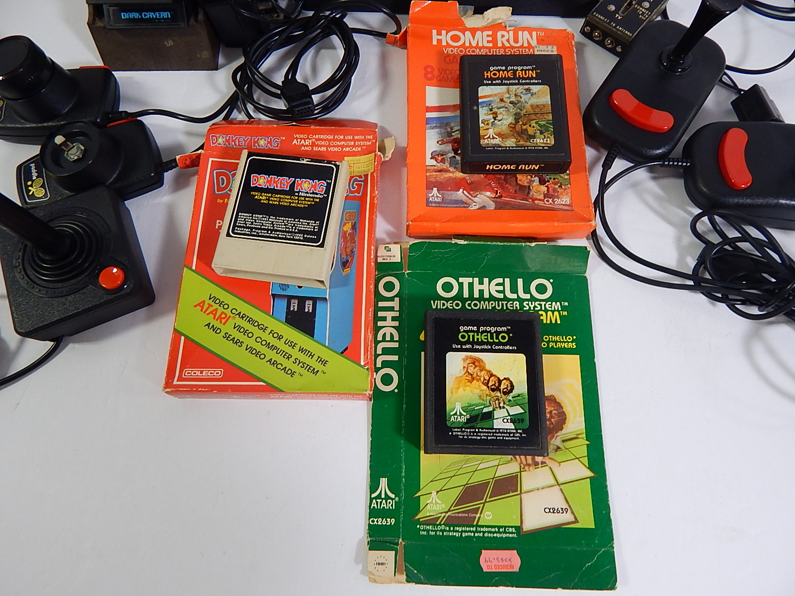 Atari 2600 Game Console, Games, Controllers